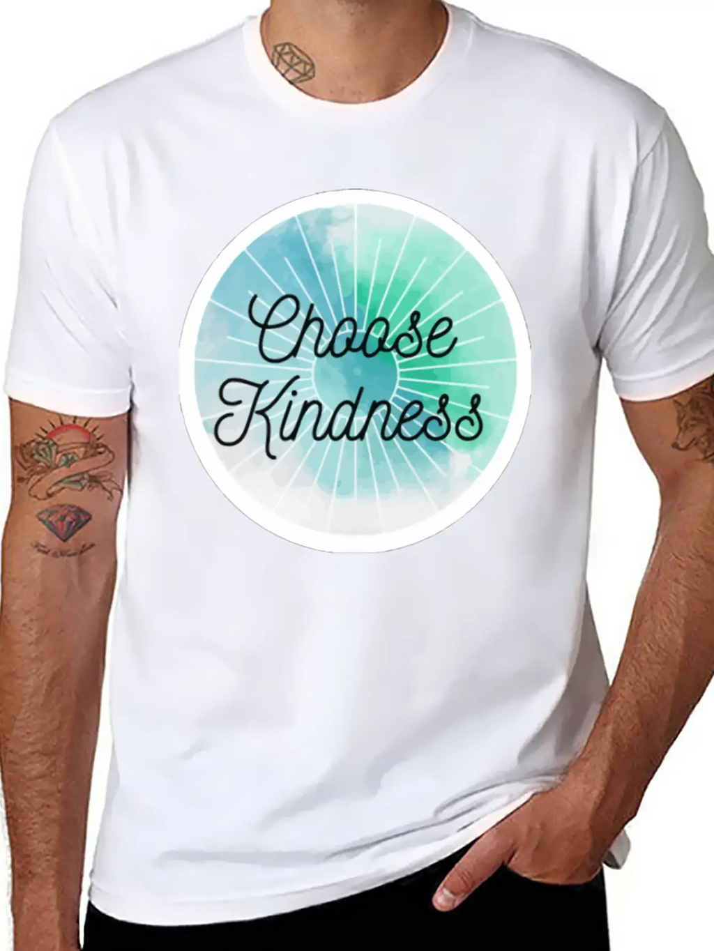 Choose Kindness Basic Graphic T-Shirt – Daily Comfort In Soft Cotton