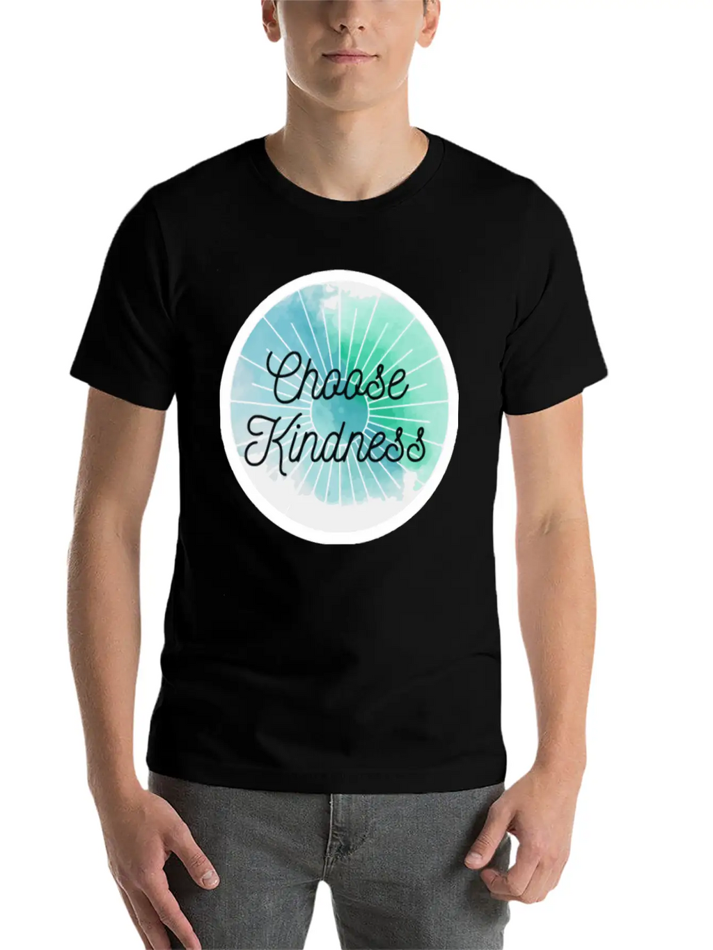 Choose Kindness Basic Graphic T-Shirt – Daily Comfort In Soft Cotton