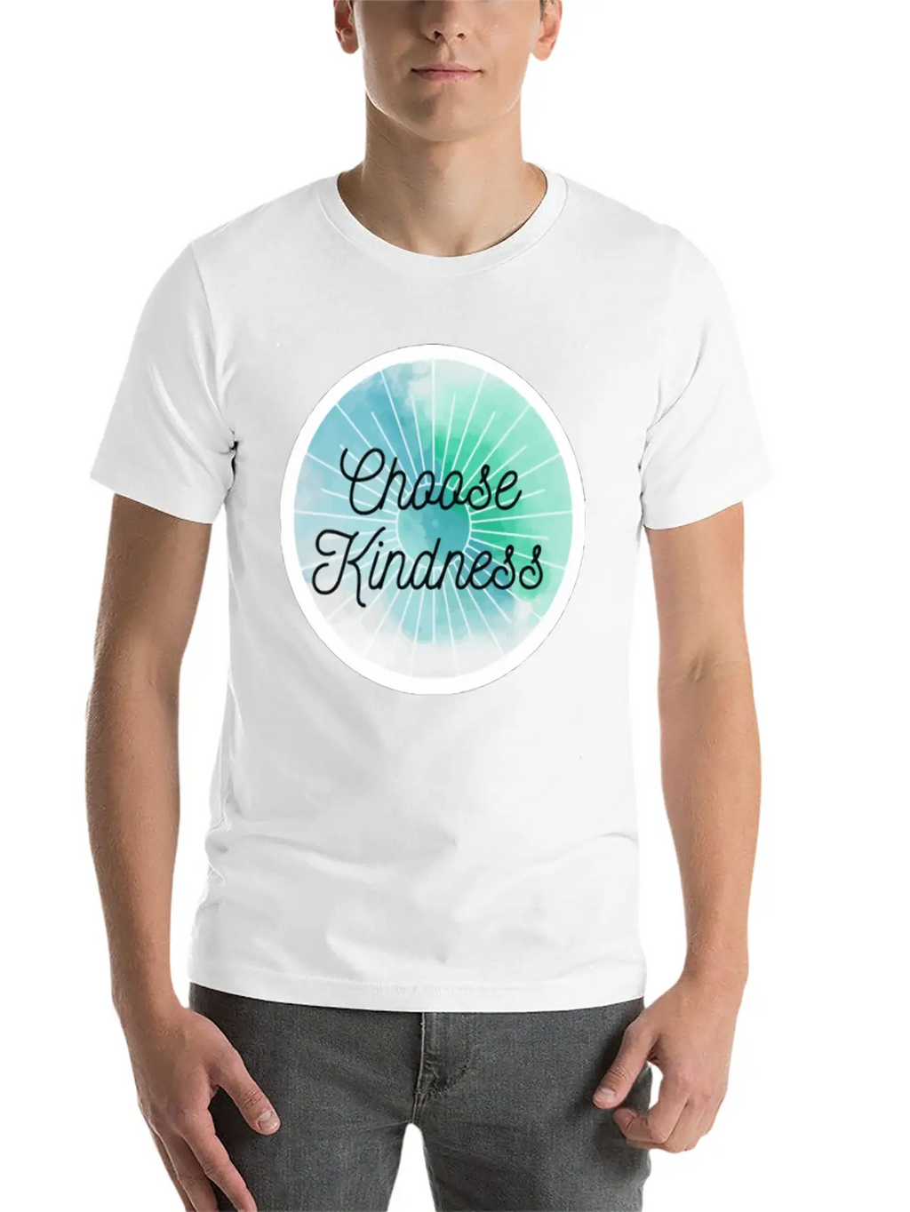 Choose Kindness Basic Graphic T-Shirt – Daily Comfort In Soft Cotton
