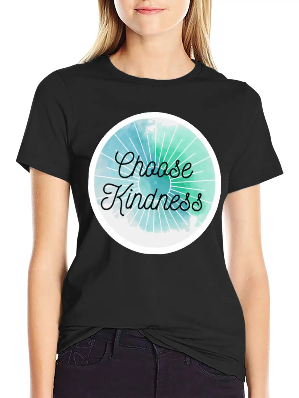 Choose Kindness Basic Graphic T-Shirt – Daily Comfort In Soft Cotton