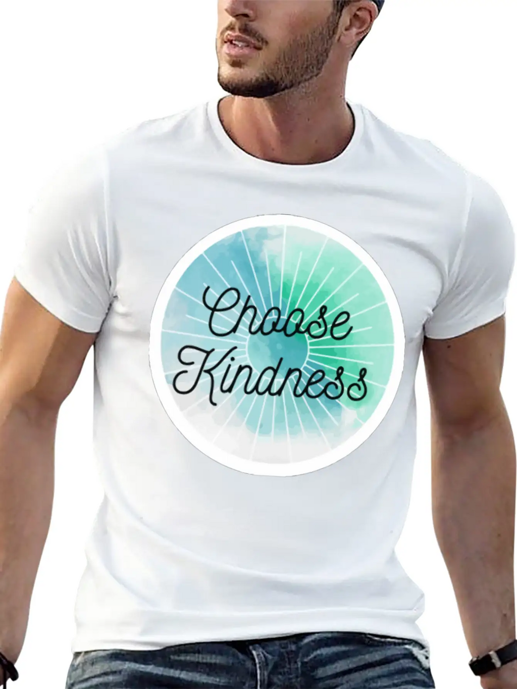 Choose Kindness Basic Graphic T-Shirt – Daily Comfort In Soft Cotton