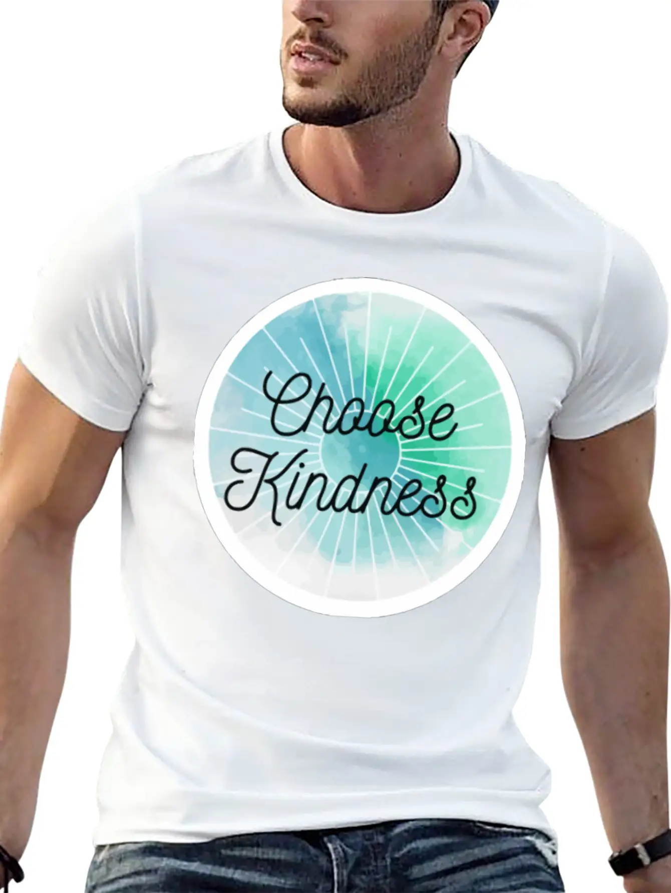 Choose Kindness Basic Graphic T-Shirt – Daily Comfort In Soft Cotton