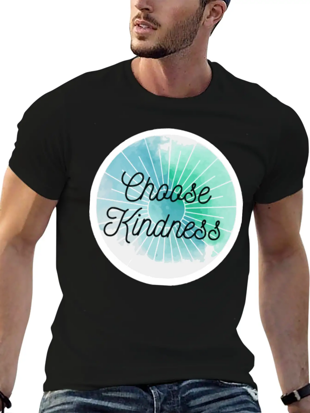 Choose Kindness Basic Graphic T-Shirt – Daily Comfort In Soft Cotton