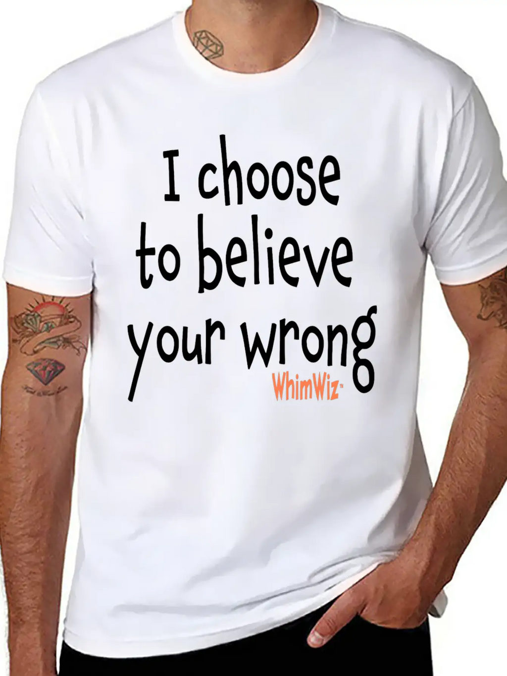 Choose To Believe Your Wrong Essential Cotton Tee For Daily Outfits – Unisex Style