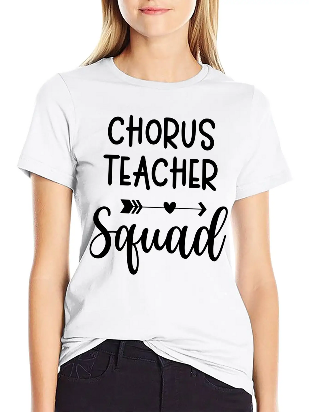 Chorus Teacher Squad Design Copy Copy Relaxed Everyday Tee – Lightweight And Durable Cotton
