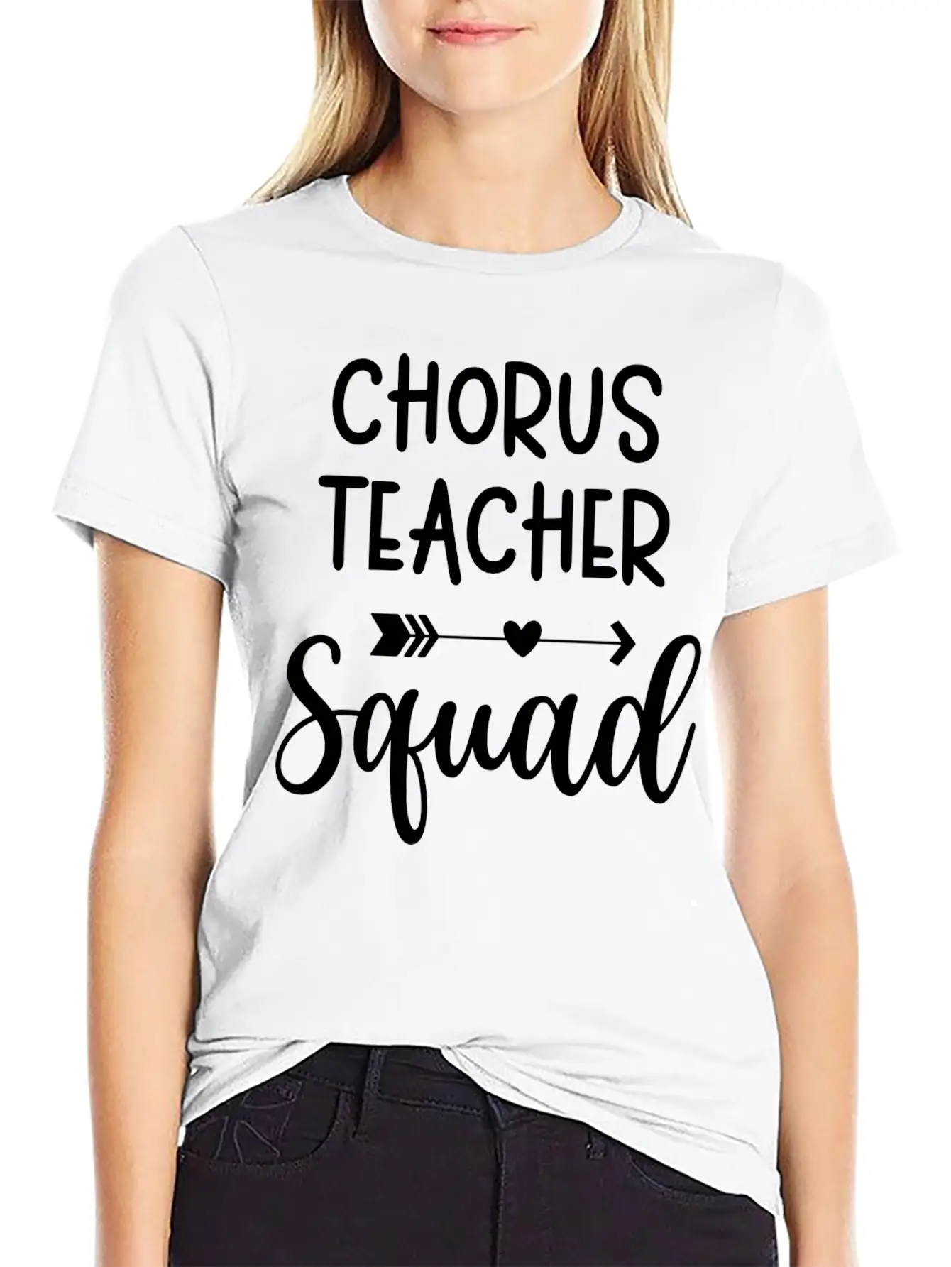Chorus Teacher Squad Design Copy Copy Relaxed Everyday Tee – Lightweight And Durable Cotton