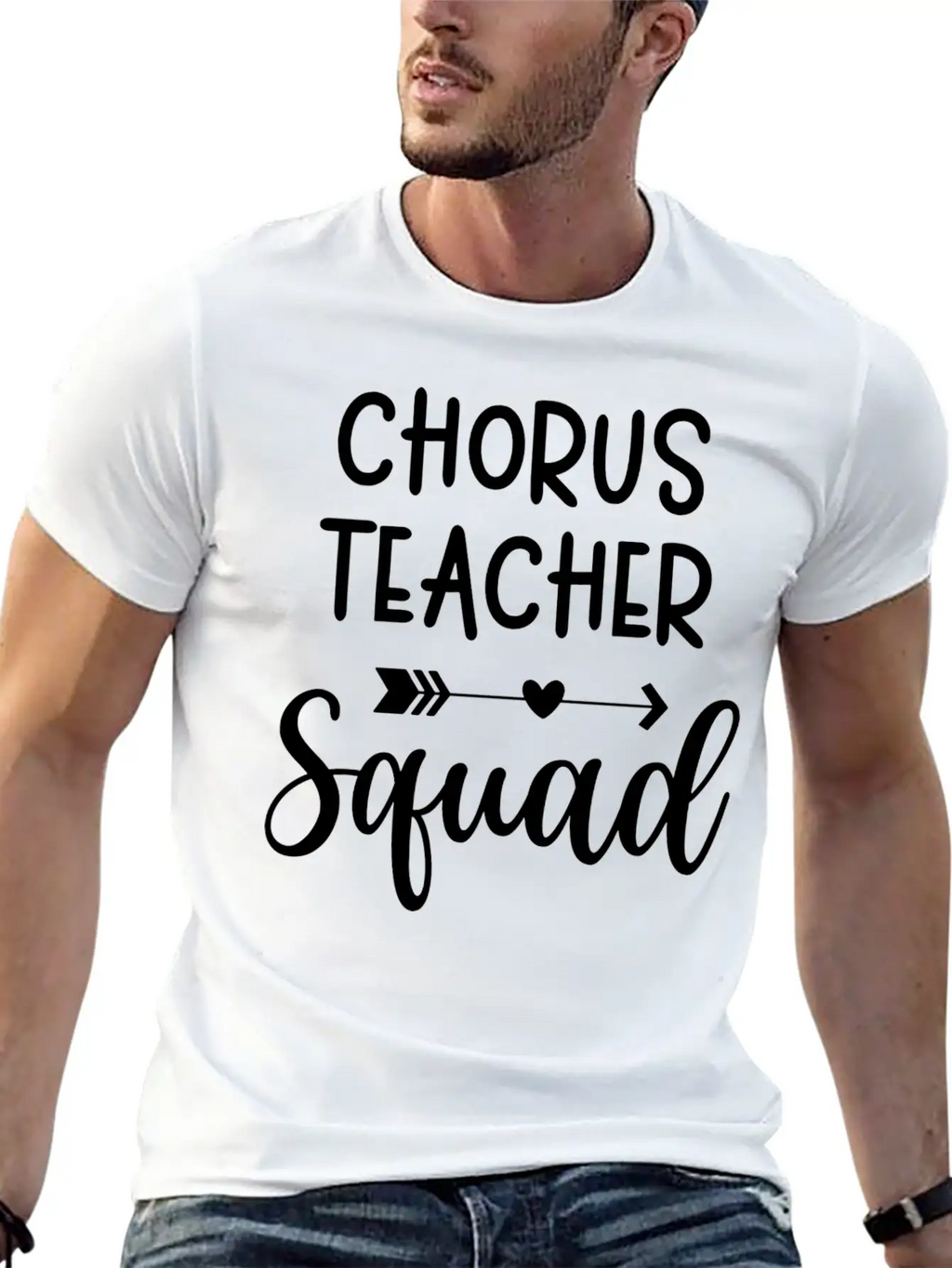 Chorus Teacher Squad Design Copy Copy Relaxed Everyday Tee – Lightweight And Durable Cotton