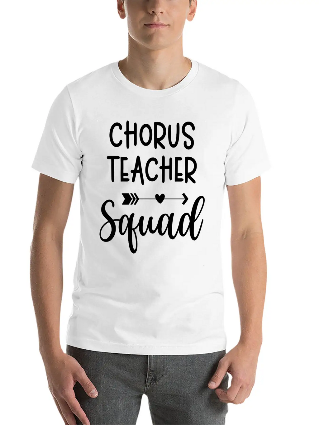 Chorus Teacher Squad Design Copy Copy Relaxed Everyday Tee – Lightweight And Durable Cotton