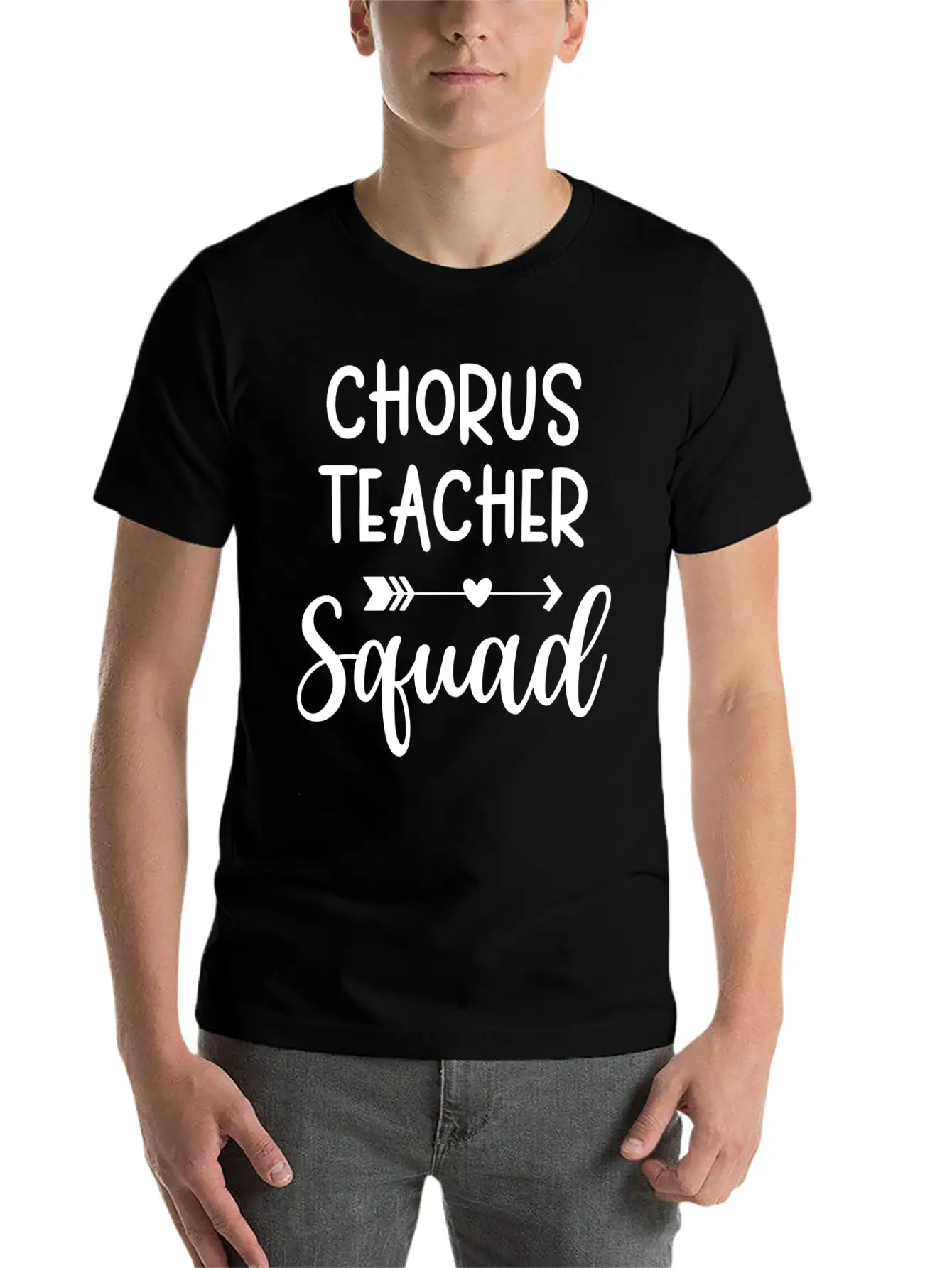 Chorus Teacher Squad Design Copy Copy Relaxed Everyday Tee – Lightweight And Durable Cotton