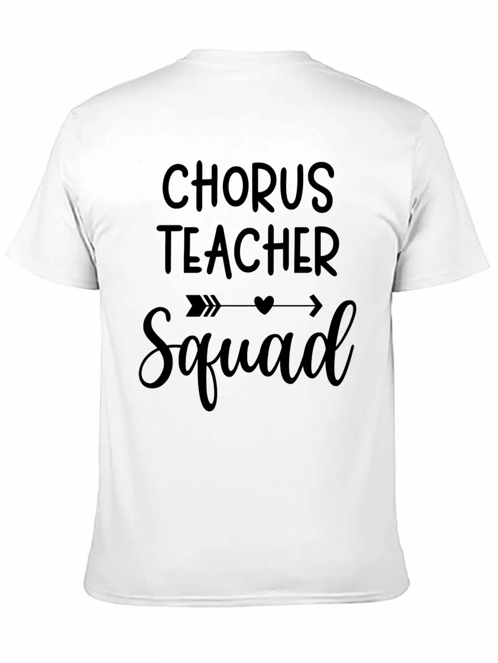 Chorus Teacher Squad Design Copy Copy Relaxed Everyday Tee – Lightweight And Durable Cotton
