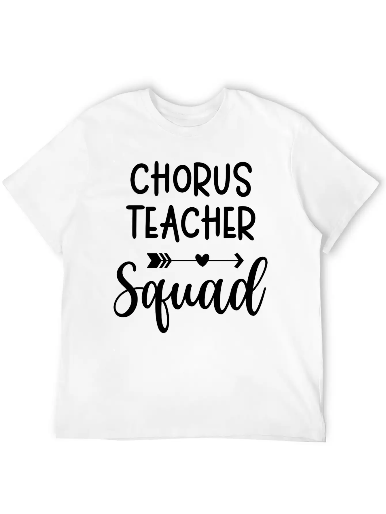 Chorus Teacher Squad Design Copy Copy Relaxed Everyday Tee – Lightweight And Durable Cotton