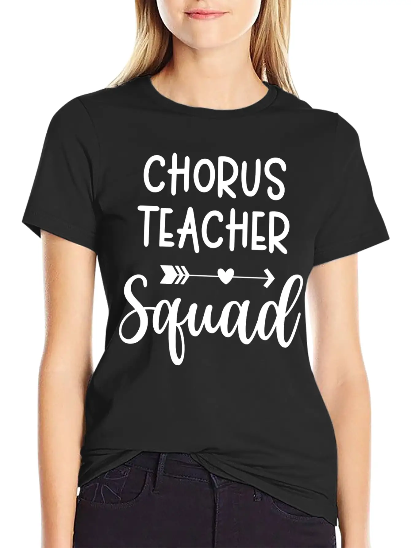 Chorus Teacher Squad Design Copy Copy Relaxed Everyday Tee – Lightweight And Durable Cotton