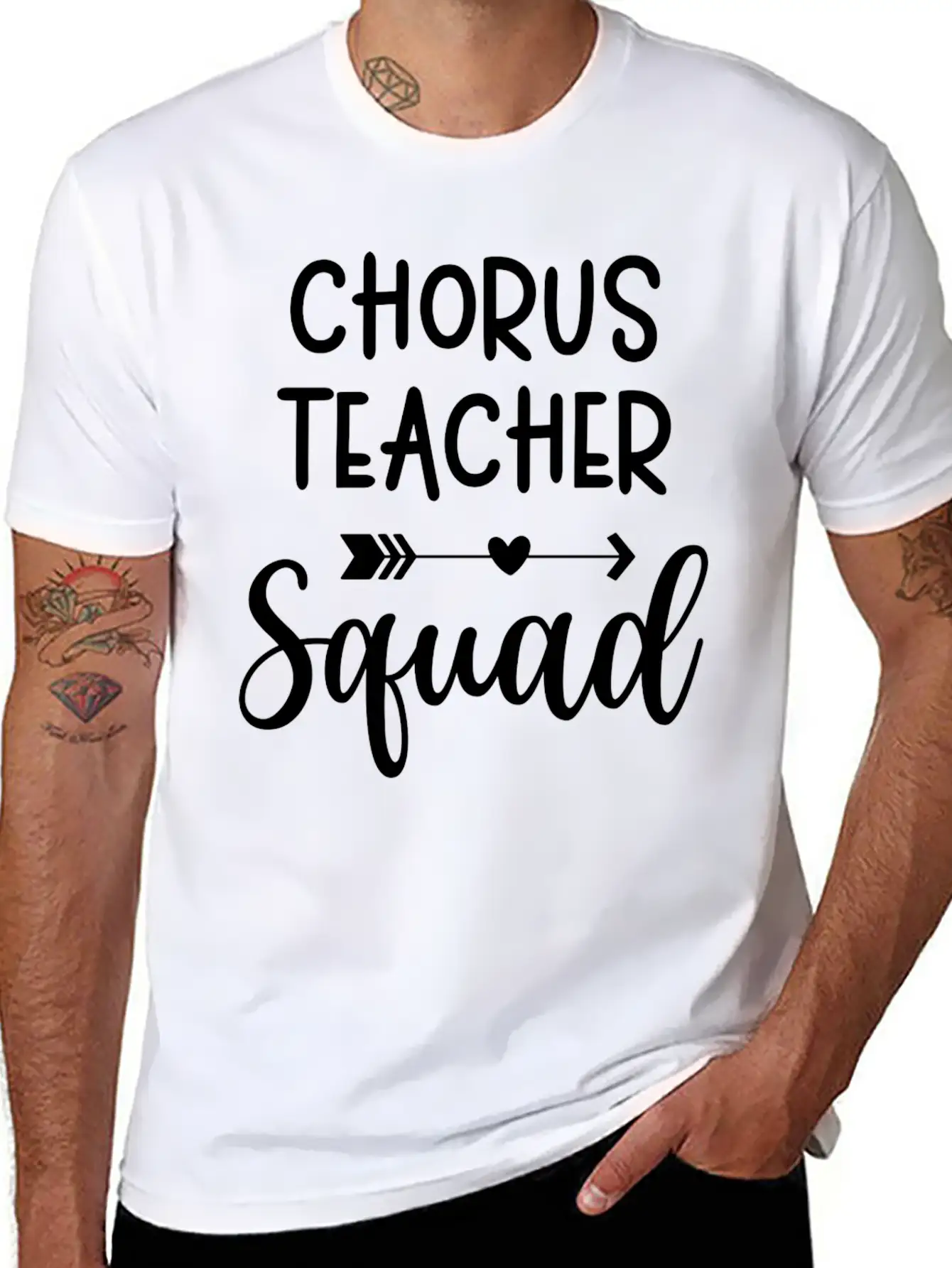 Chorus Teacher Squad Design Copy Copy Relaxed Everyday Tee – Lightweight And Durable Cotton