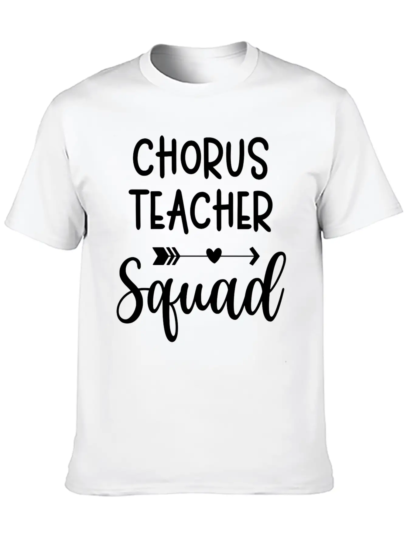 Chorus Teacher Squad Design Copy Copy Relaxed Everyday Tee – Lightweight And Durable Cotton