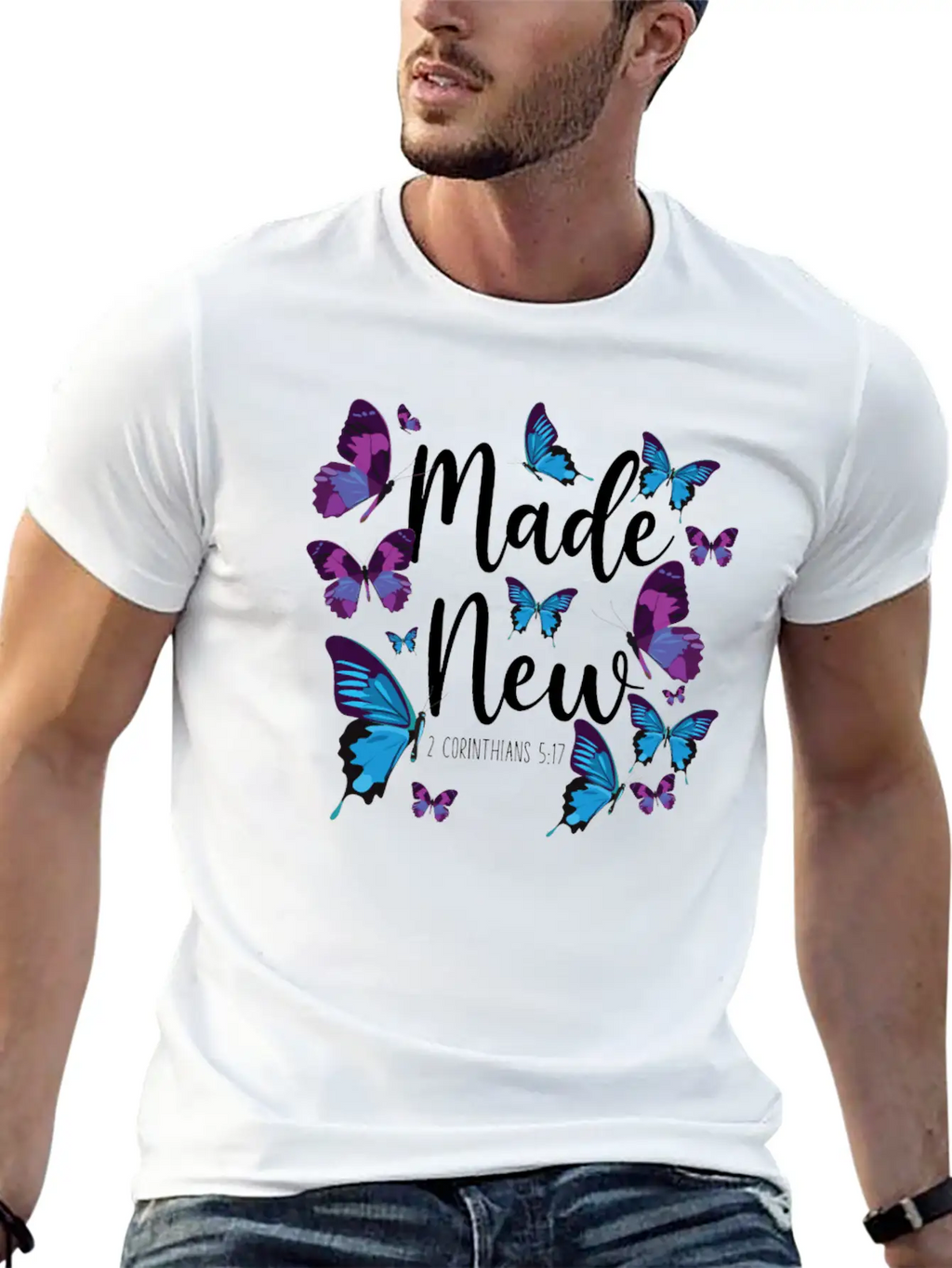 Christian Bible Verse Quote Essential Cotton Tee For Daily Outfits – Unisex Style