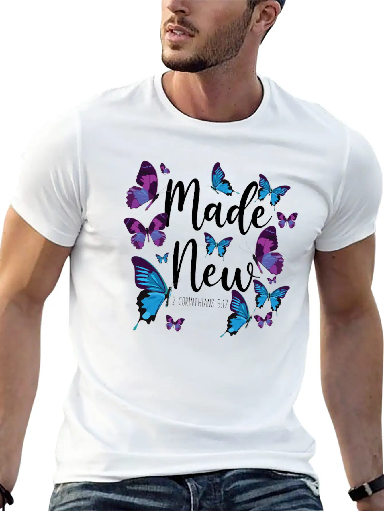 Christian Bible Verse Quote Essential Cotton Tee For Daily Outfits – Unisex Style