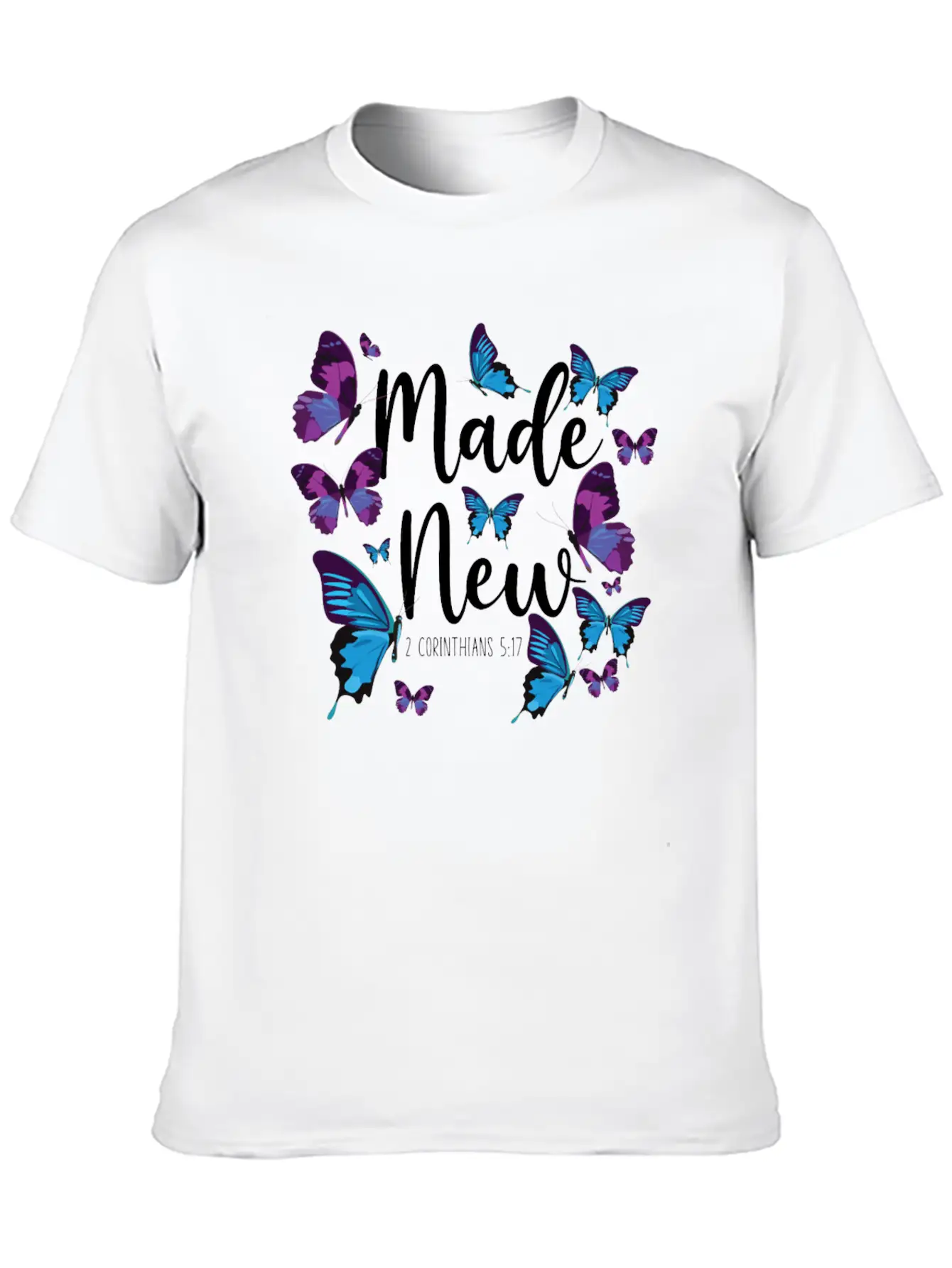 Christian Bible Verse Quote Essential Cotton Tee For Daily Outfits – Unisex Style