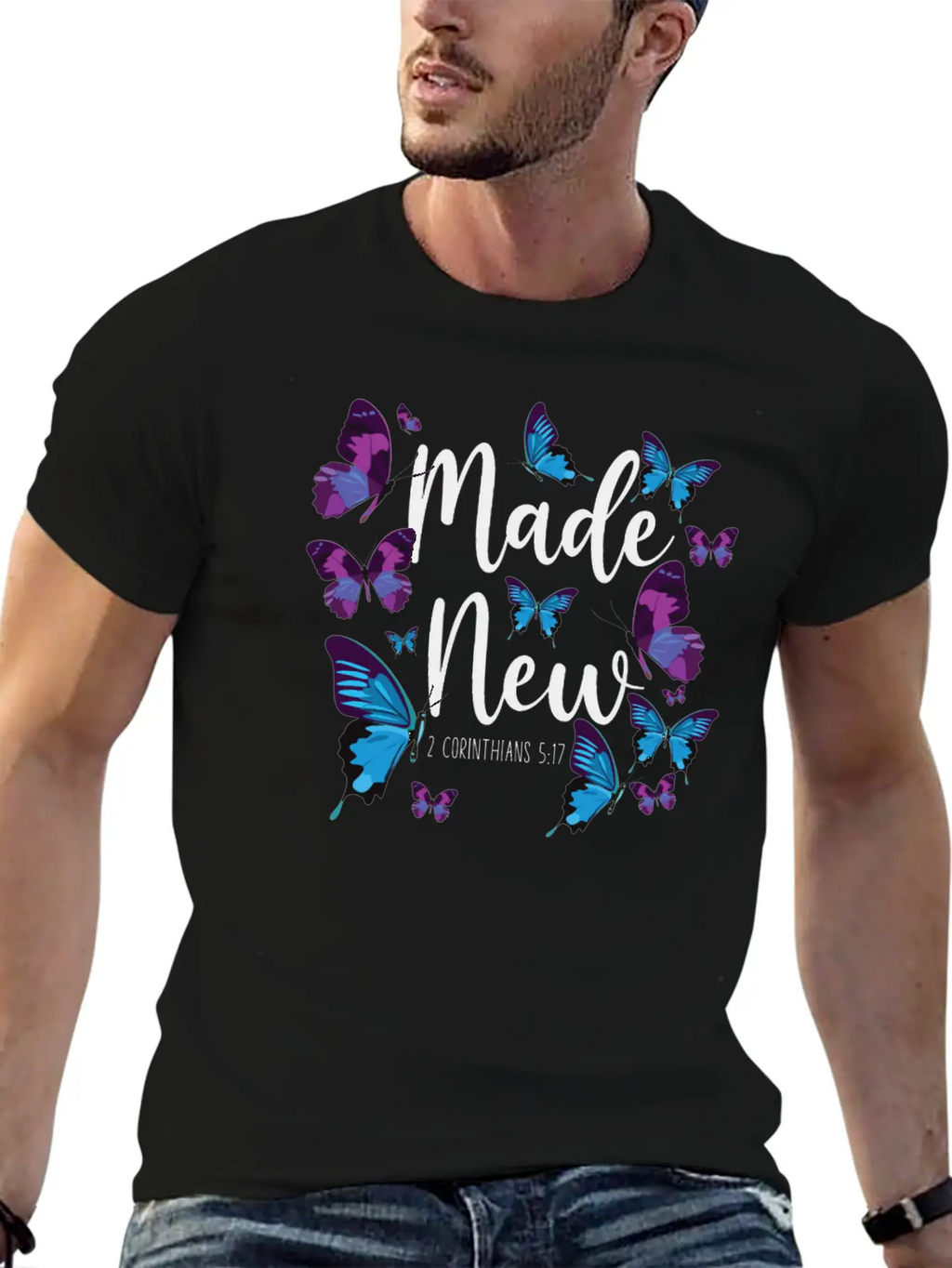 Christian Bible Verse Quote Essential Cotton Tee For Daily Outfits – Unisex Style