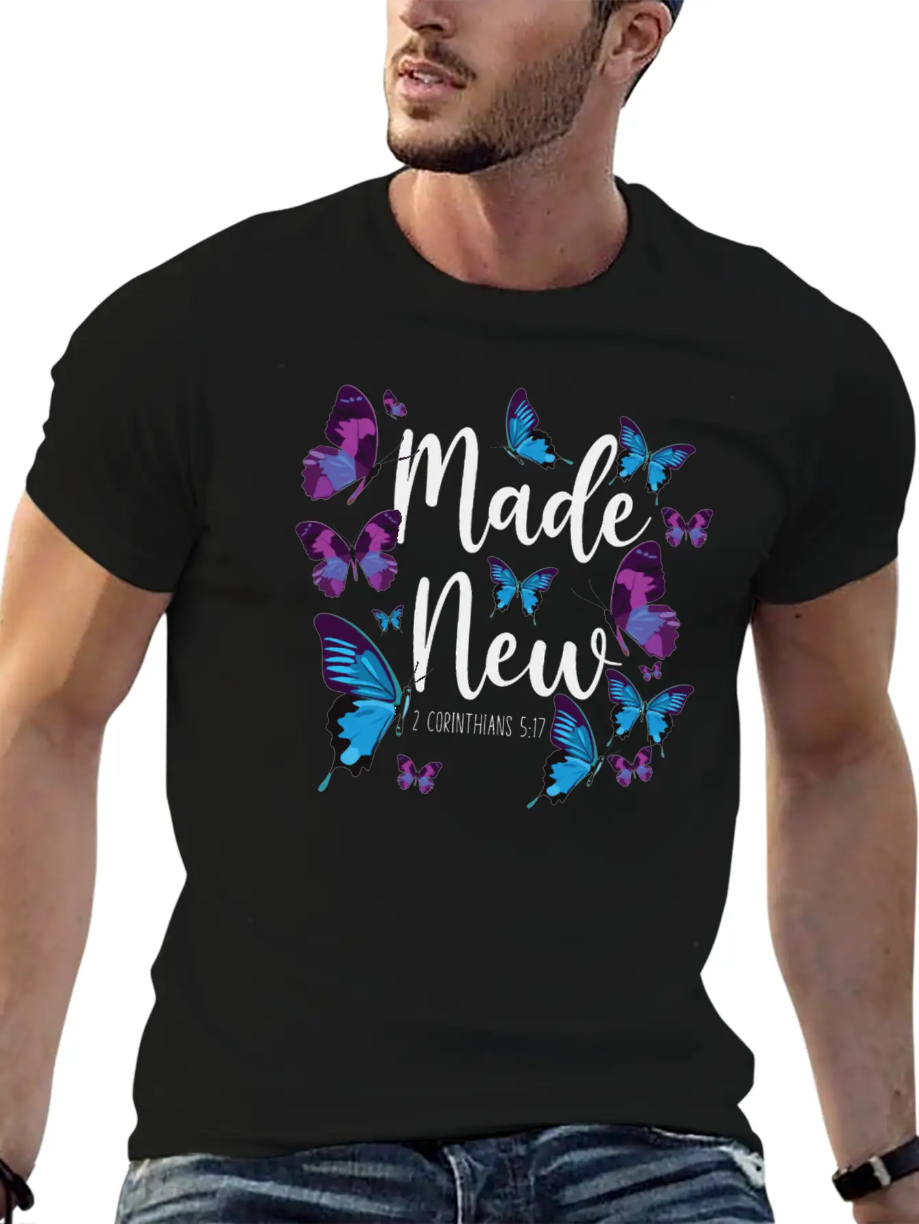 Christian Bible Verse Quote Essential Cotton Tee For Daily Outfits – Unisex Style