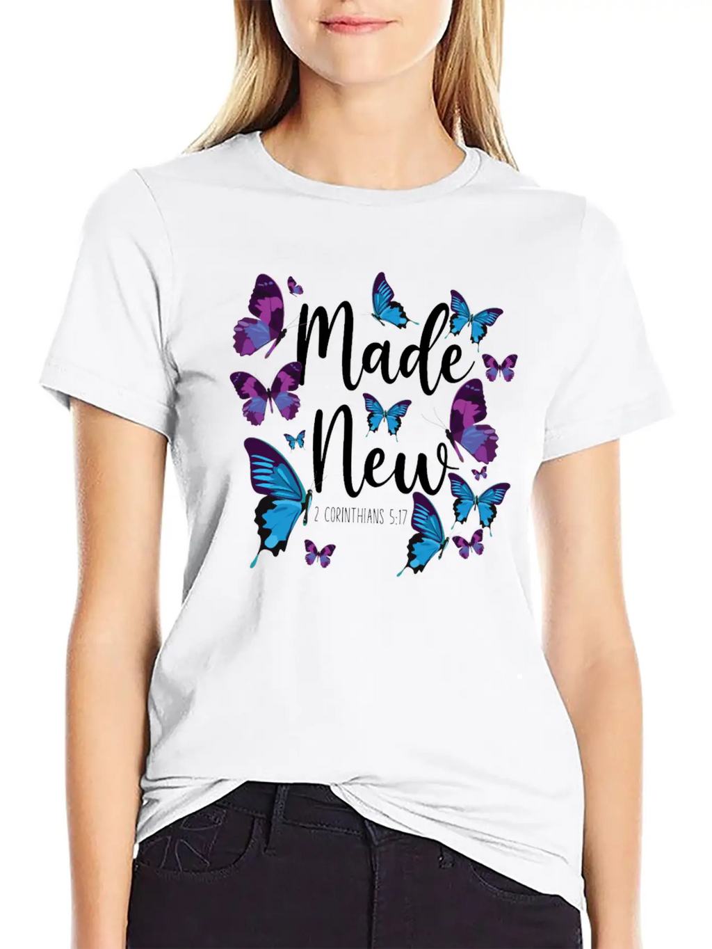 Christian Bible Verse Quote Essential Cotton Tee For Daily Outfits – Unisex Style