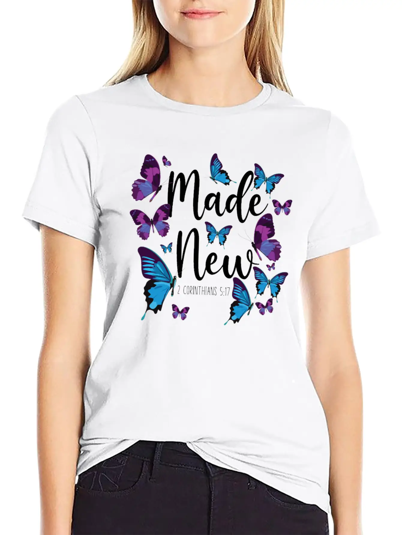 Christian Bible Verse Quote Essential Cotton Tee For Daily Outfits – Unisex Style