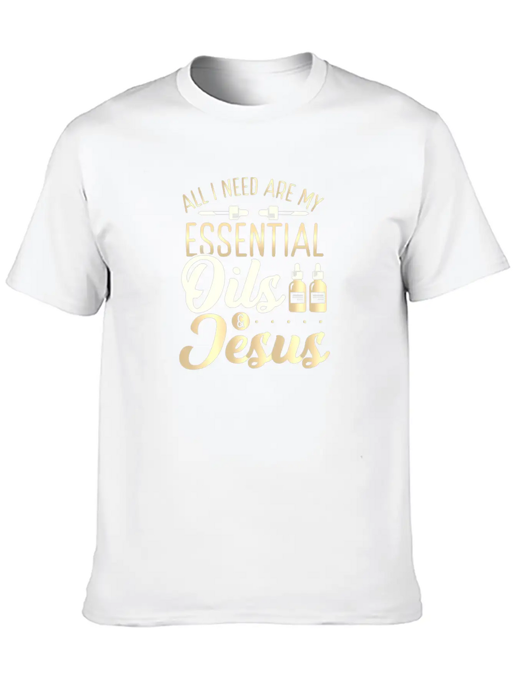 Christian EO Practitioner All I Need Are Timeless Short Sleeve Tee – Comfy And Minimalist Design