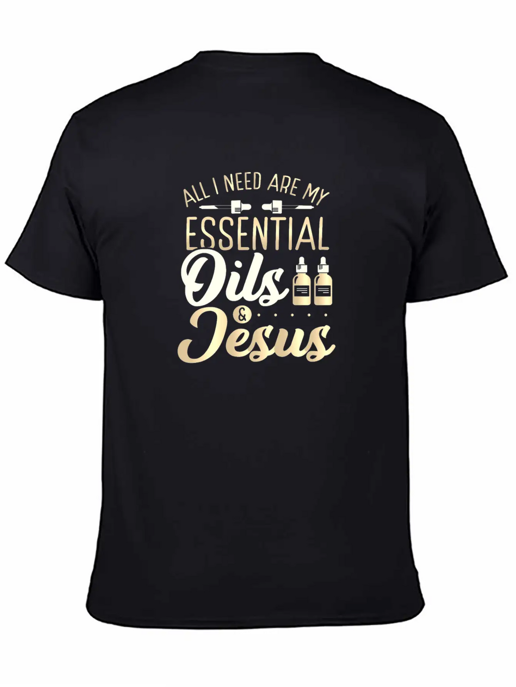 Christian EO Practitioner All I Need Are Timeless Short Sleeve Tee – Comfy And Minimalist Design