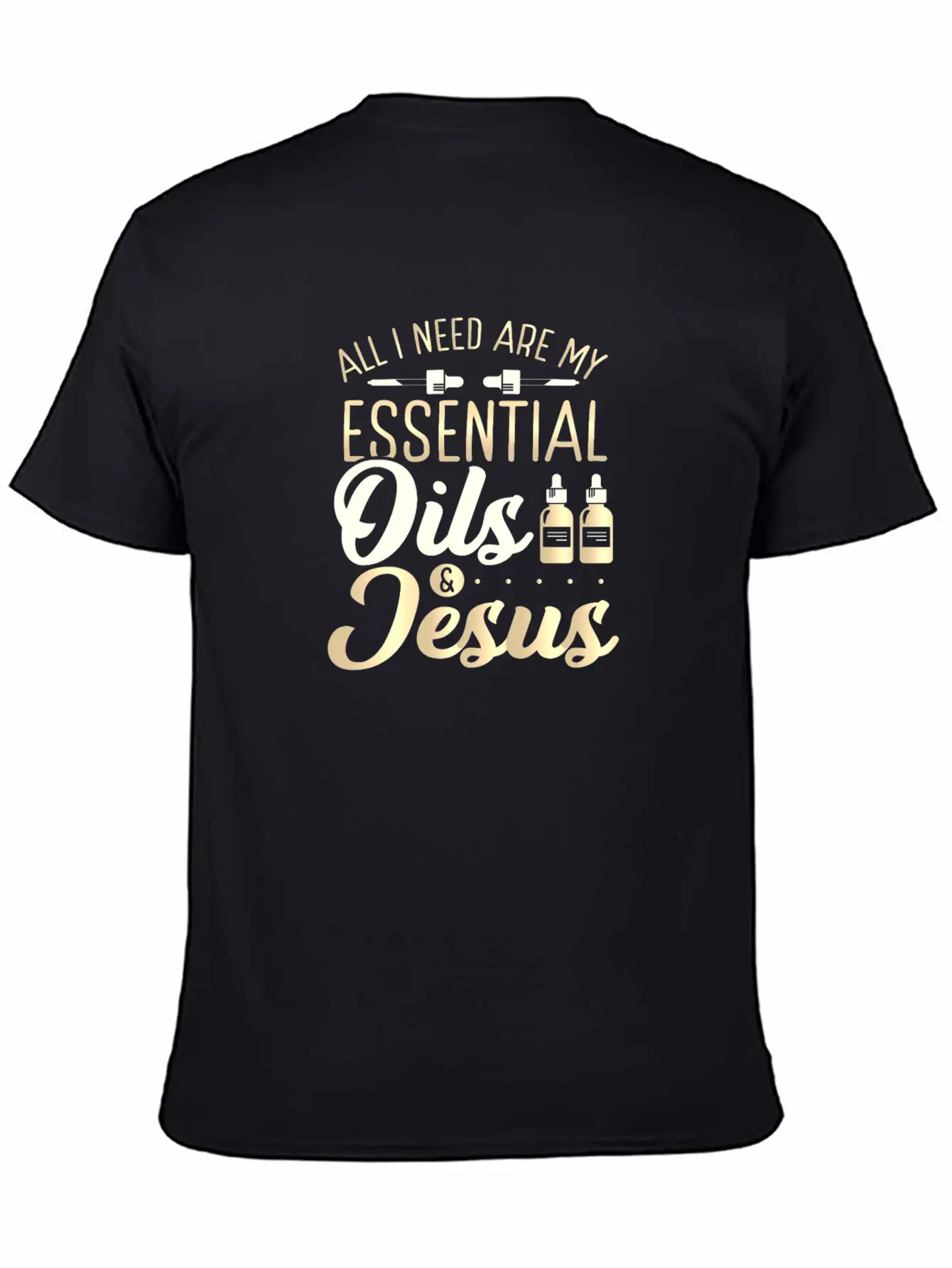 Christian EO Practitioner All I Need Are Timeless Short Sleeve Tee – Comfy And Minimalist Design