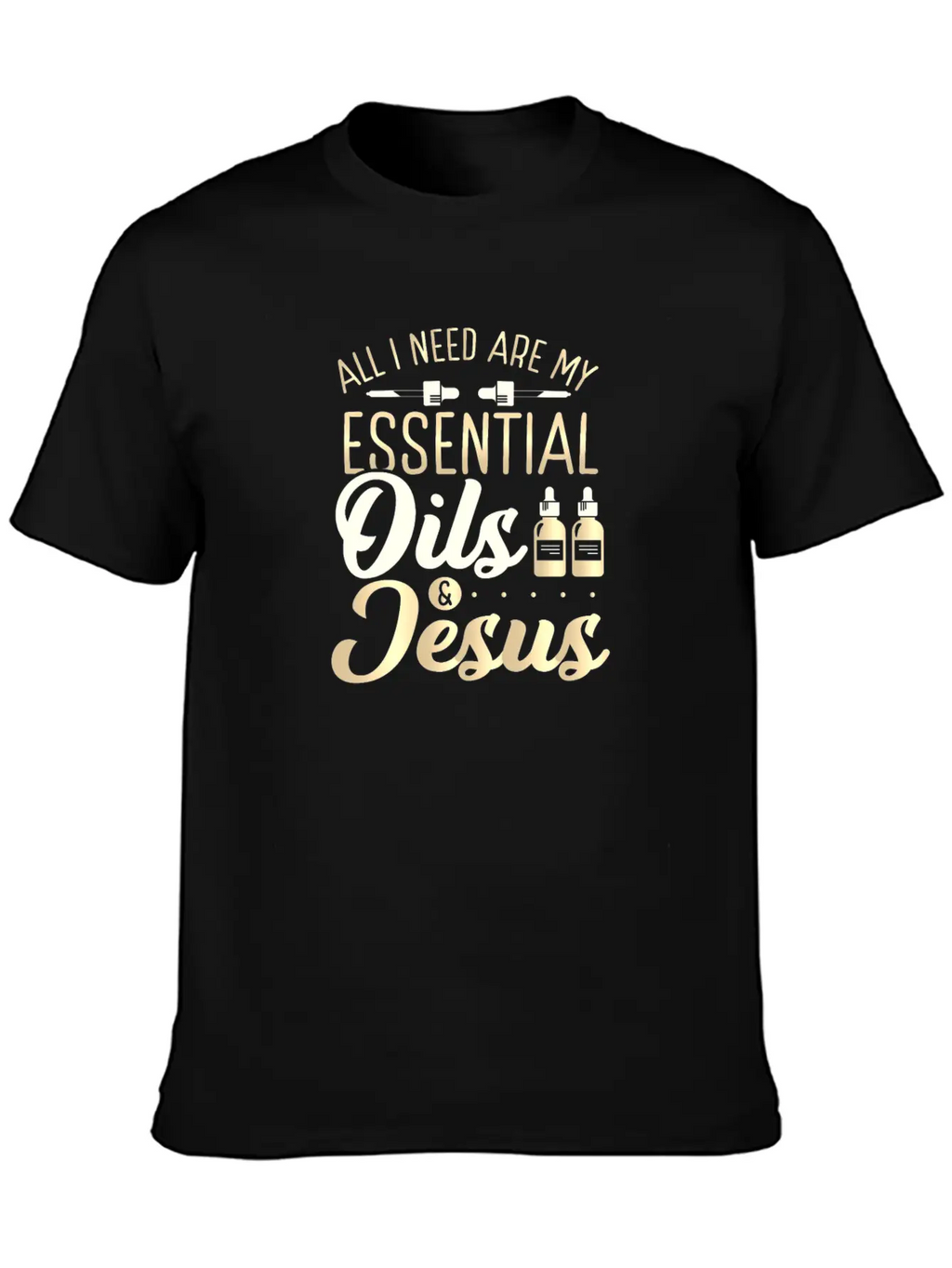 Christian EO Practitioner All I Need Are Timeless Short Sleeve Tee – Comfy And Minimalist Design