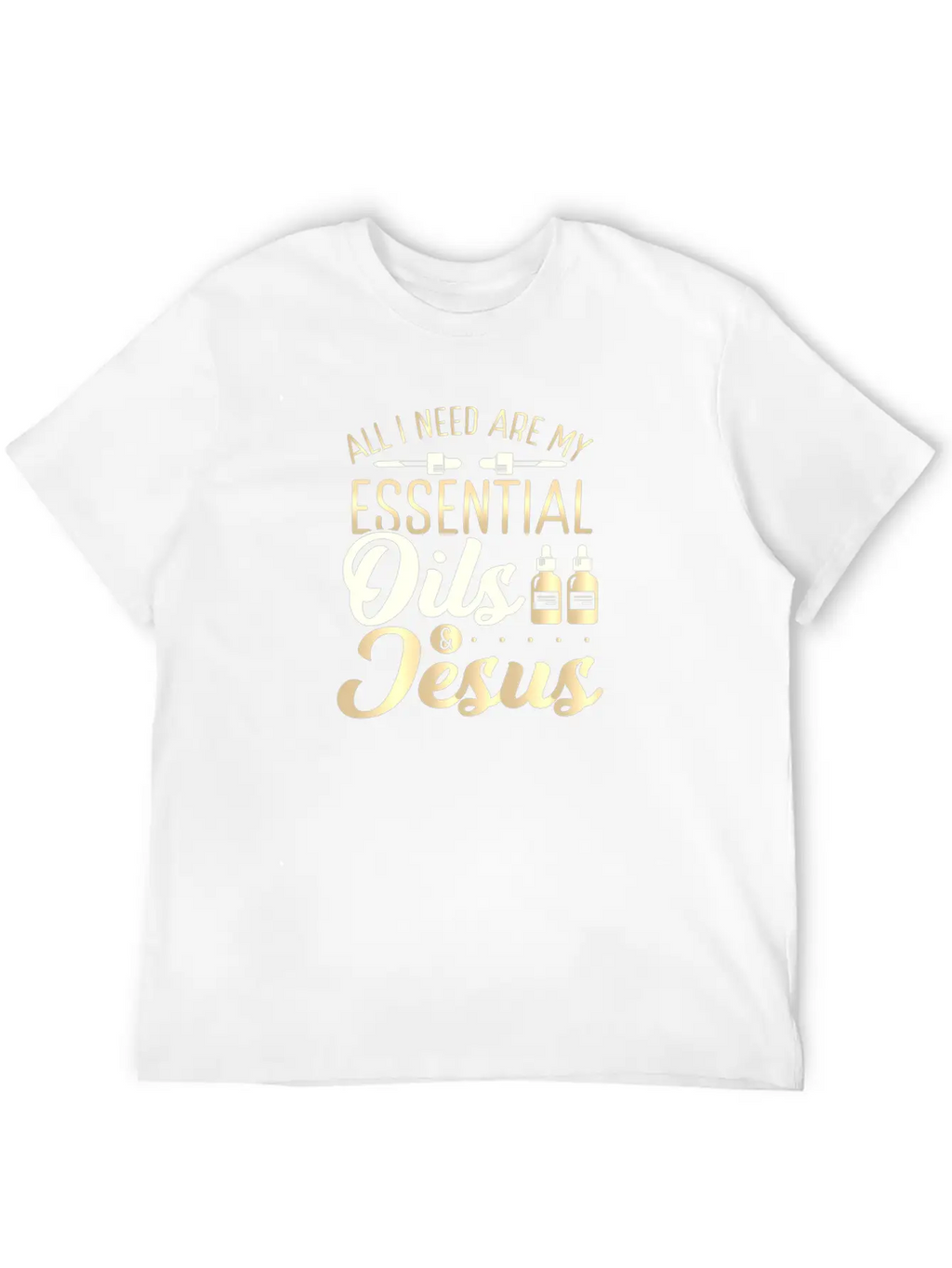 Christian EO Practitioner All I Need Are Timeless Short Sleeve Tee – Comfy And Minimalist Design