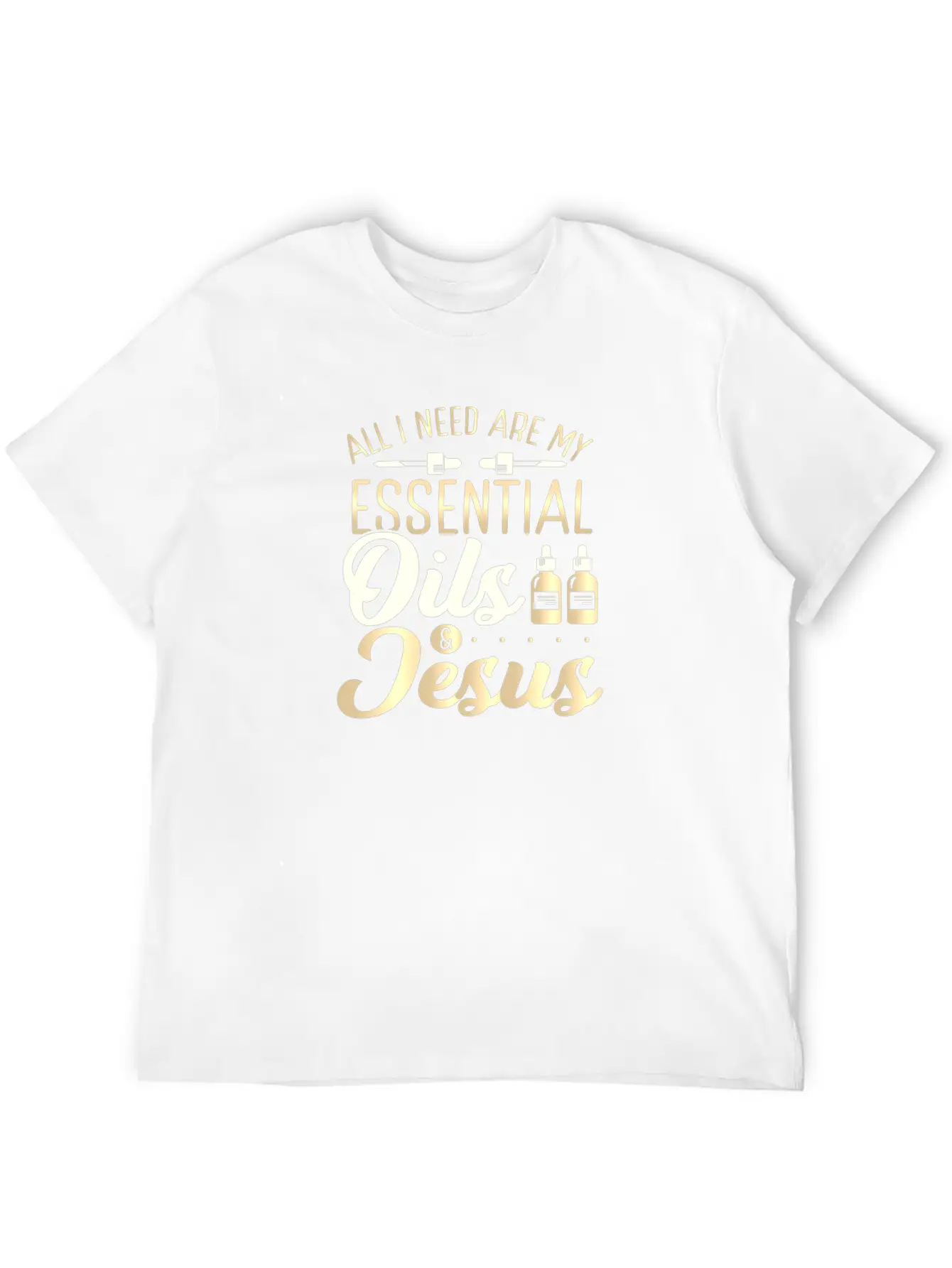 Christian EO Practitioner All I Need Are Timeless Short Sleeve Tee – Comfy And Minimalist Design