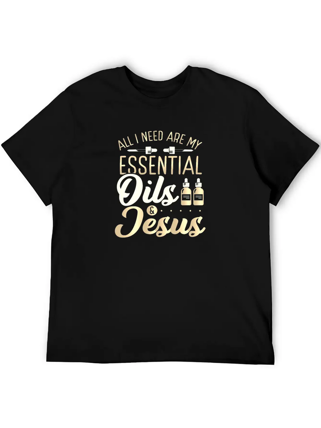 Christian EO Practitioner All I Need Are Timeless Short Sleeve Tee – Comfy And Minimalist Design