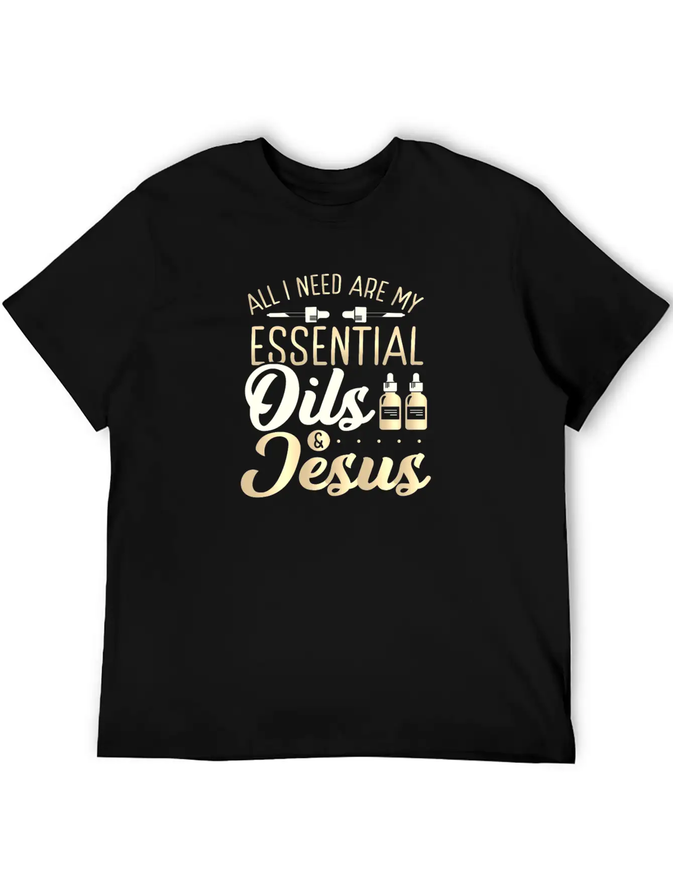 Christian EO Practitioner All I Need Are Timeless Short Sleeve Tee – Comfy And Minimalist Design
