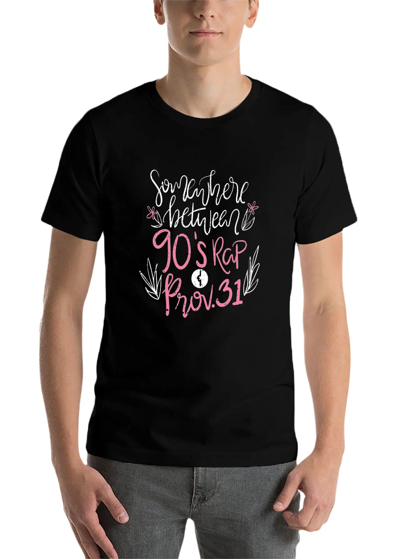 CHRISTIANITY: 90s Rap & Prov 31 Breathable Graphic T-Shirt – Perfect For Casual Days