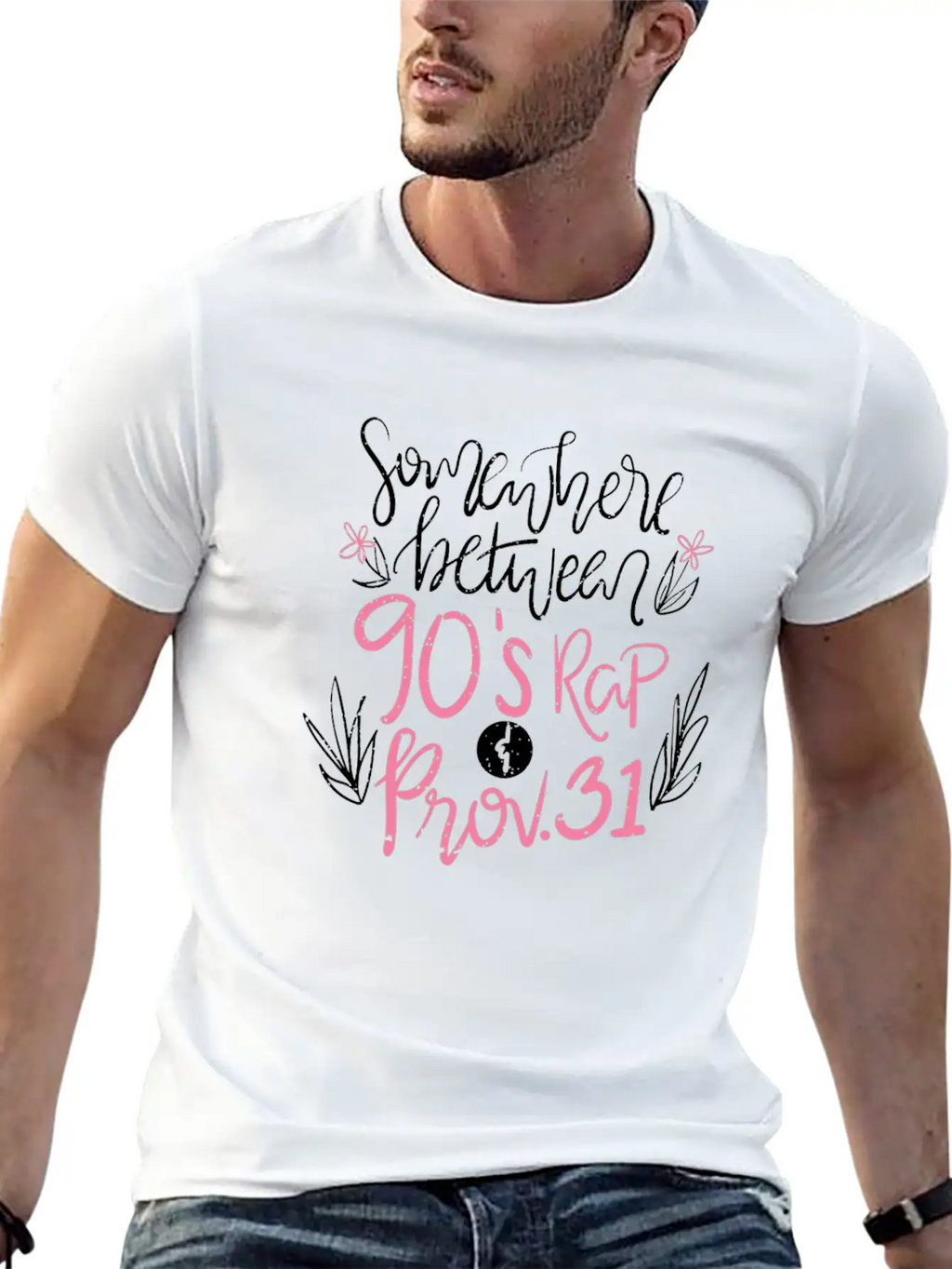 CHRISTIANITY: 90s Rap & Prov 31 Breathable Graphic T-Shirt – Perfect For Casual Days