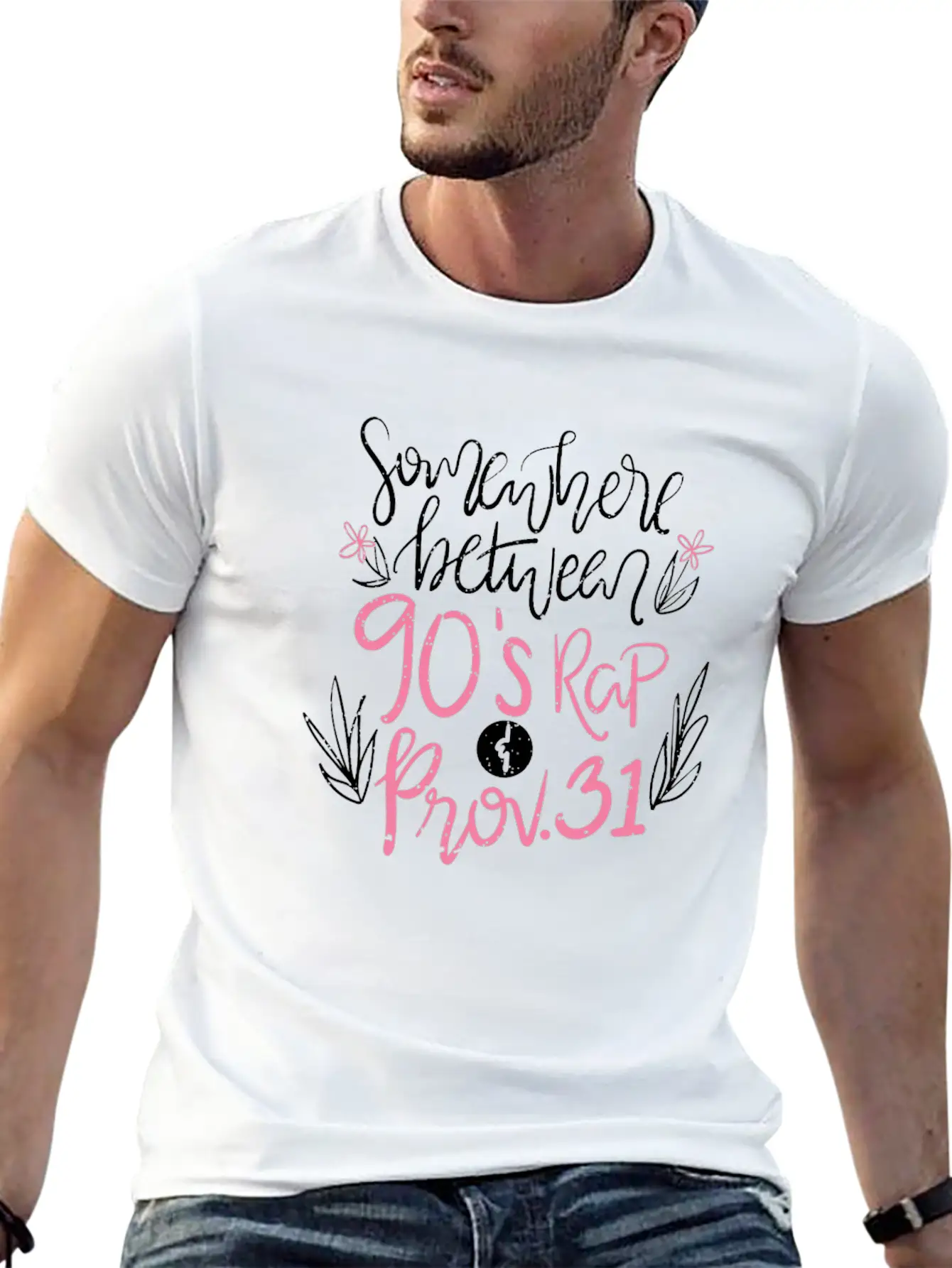 CHRISTIANITY: 90s Rap & Prov 31 Breathable Graphic T-Shirt – Perfect For Casual Days