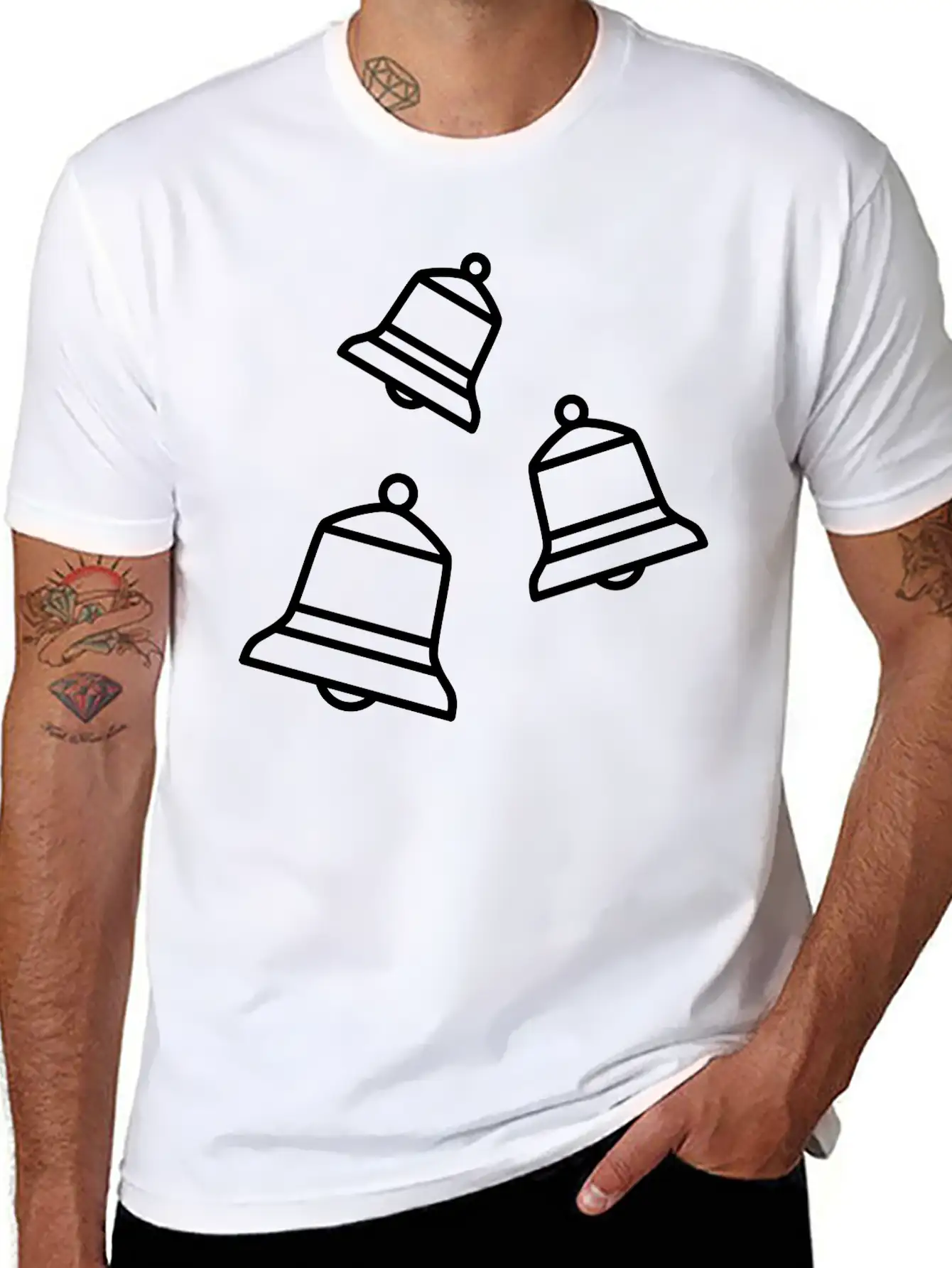 Christmas Bells Classic Cotton Tee – Unisex Comfort For Any Season