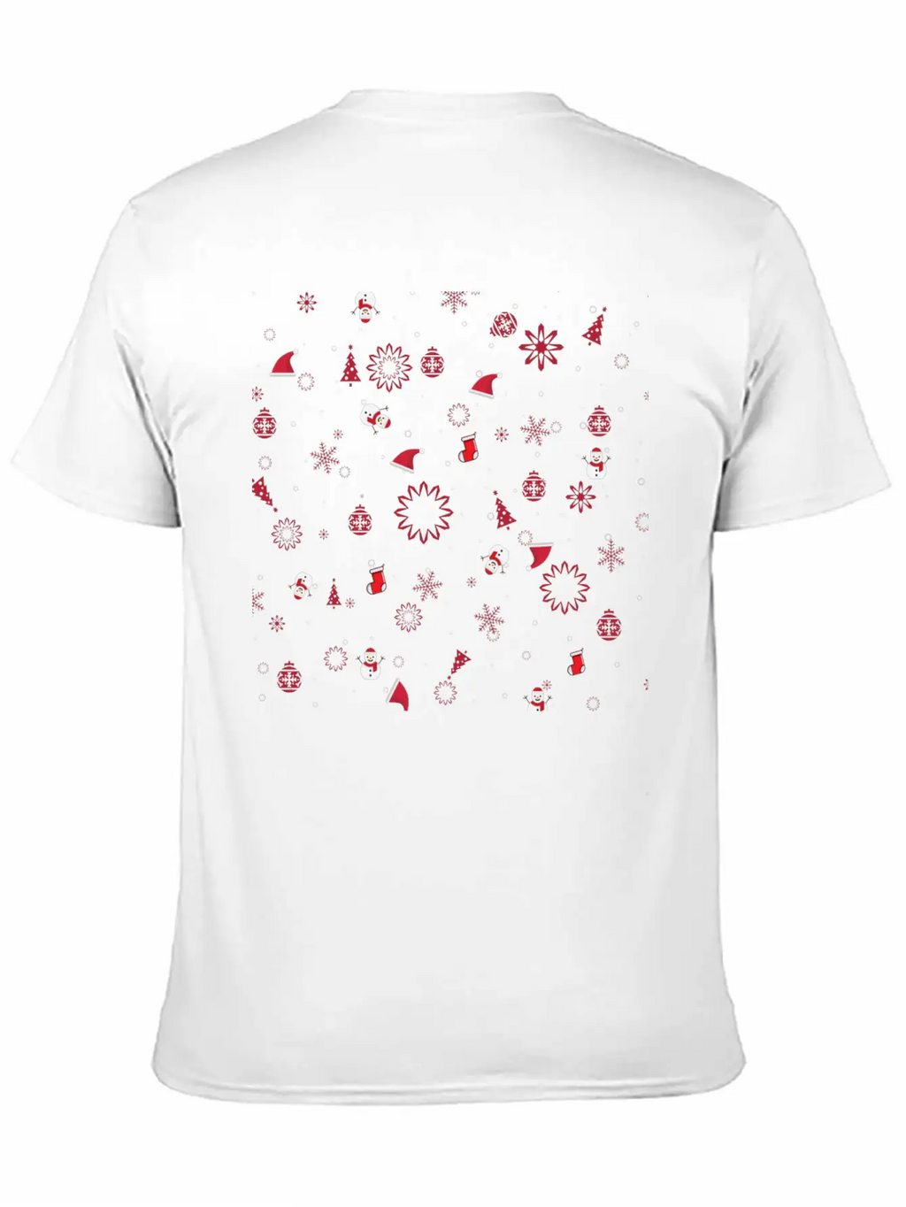 Christmas In Snow Timeless Short Sleeve Tee – Comfy And Minimalist Design