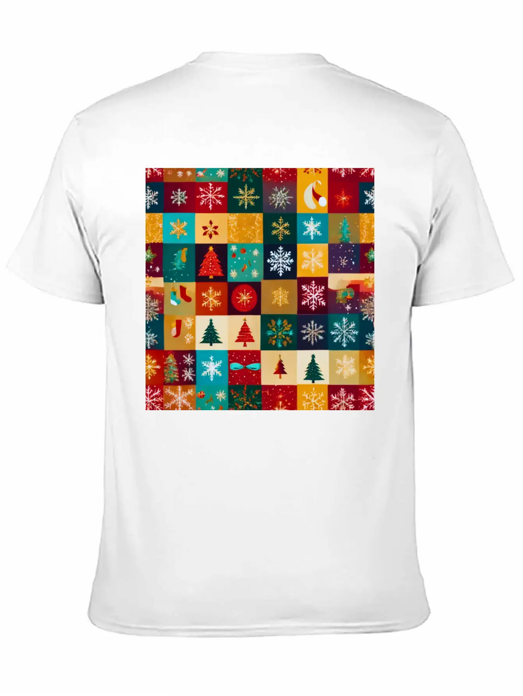 Christmas Patern Gift Unisex Casual T-Shirt – Clean Design For Daily Comfort