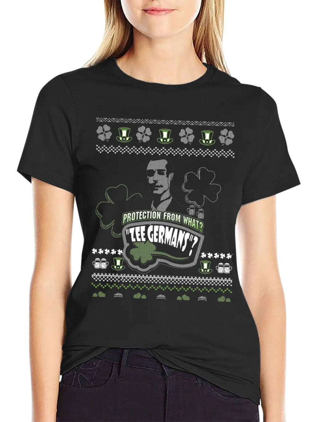 Christmas Sweater For Snatch Fan - Zee Germans Unisex Casual T-Shirt – Clean Design For Daily Comfort