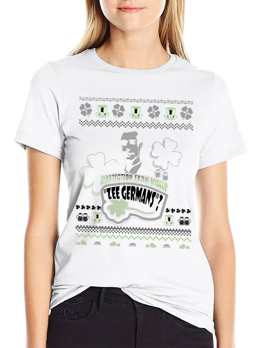 Christmas Sweater For Snatch Fan - Zee Germans Unisex Casual T-Shirt – Clean Design For Daily Comfort