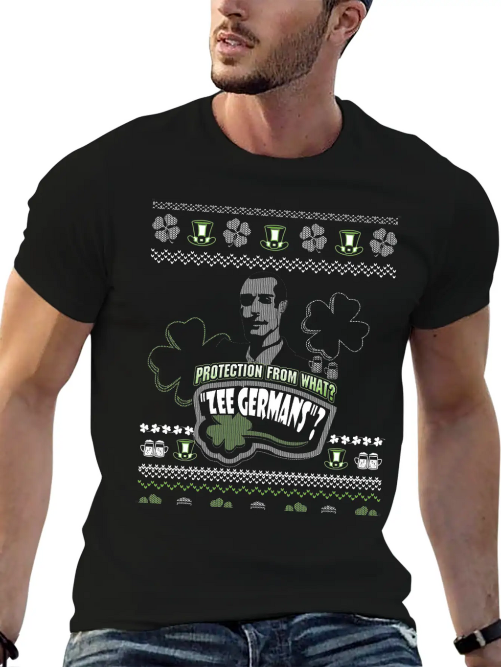 Christmas Sweater For Snatch Fan - Zee Germans Unisex Casual T-Shirt – Clean Design For Daily Comfort
