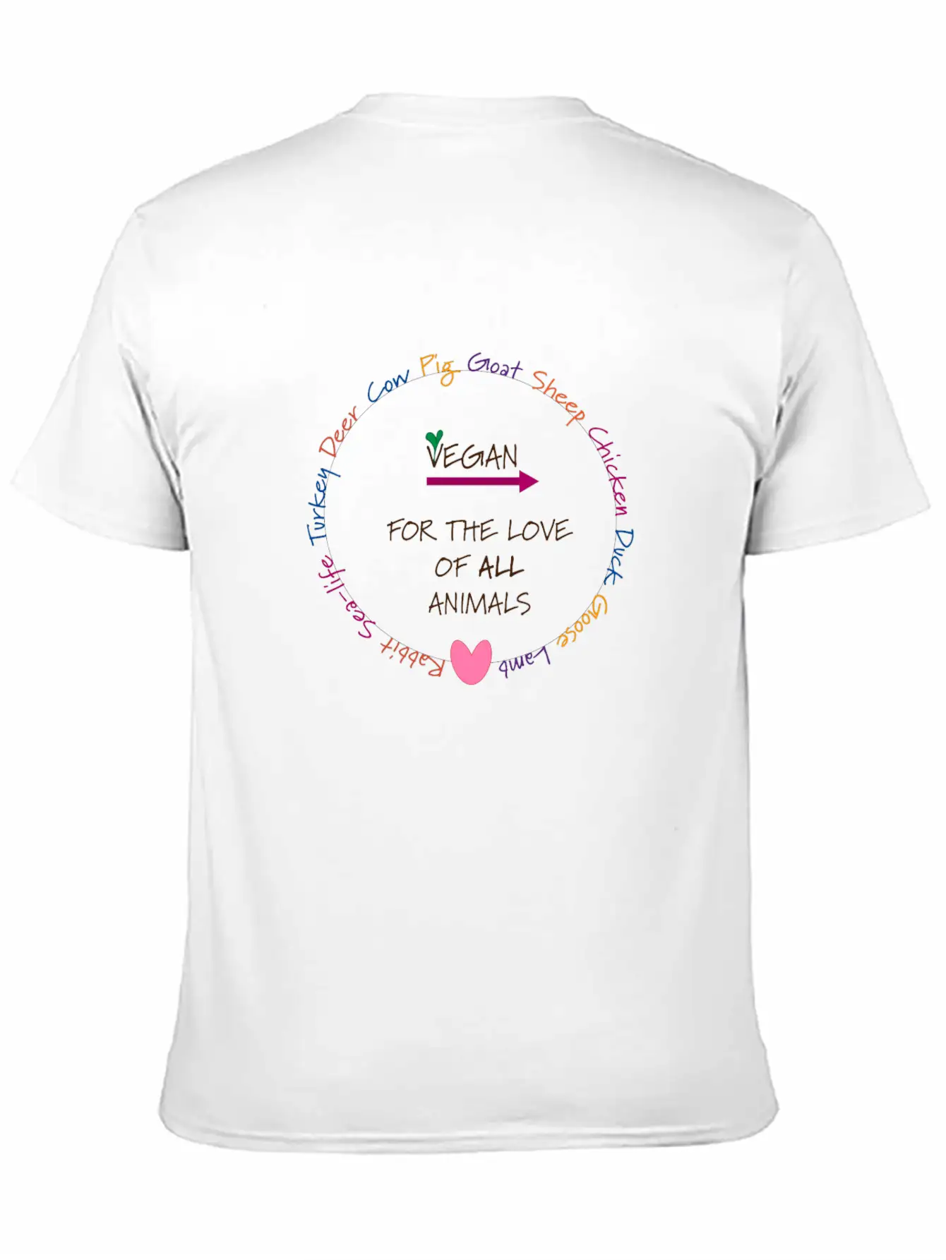 Circle Of Compassion Breathable Graphic T-Shirt – Perfect For Casual Days