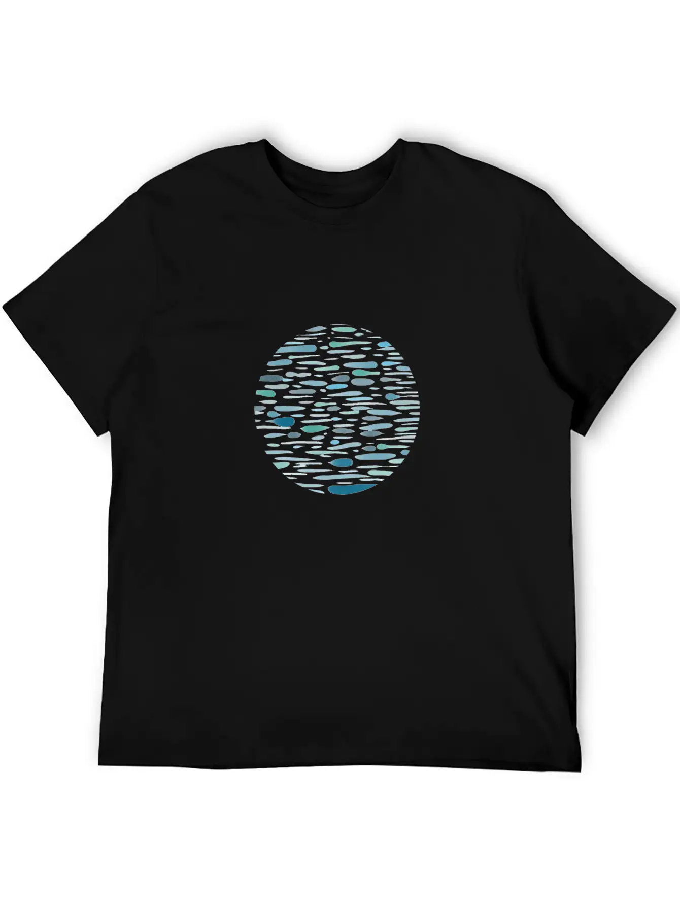 Circle Of Watercolor Timeless Short Sleeve Tee – Comfy And Minimalist Design