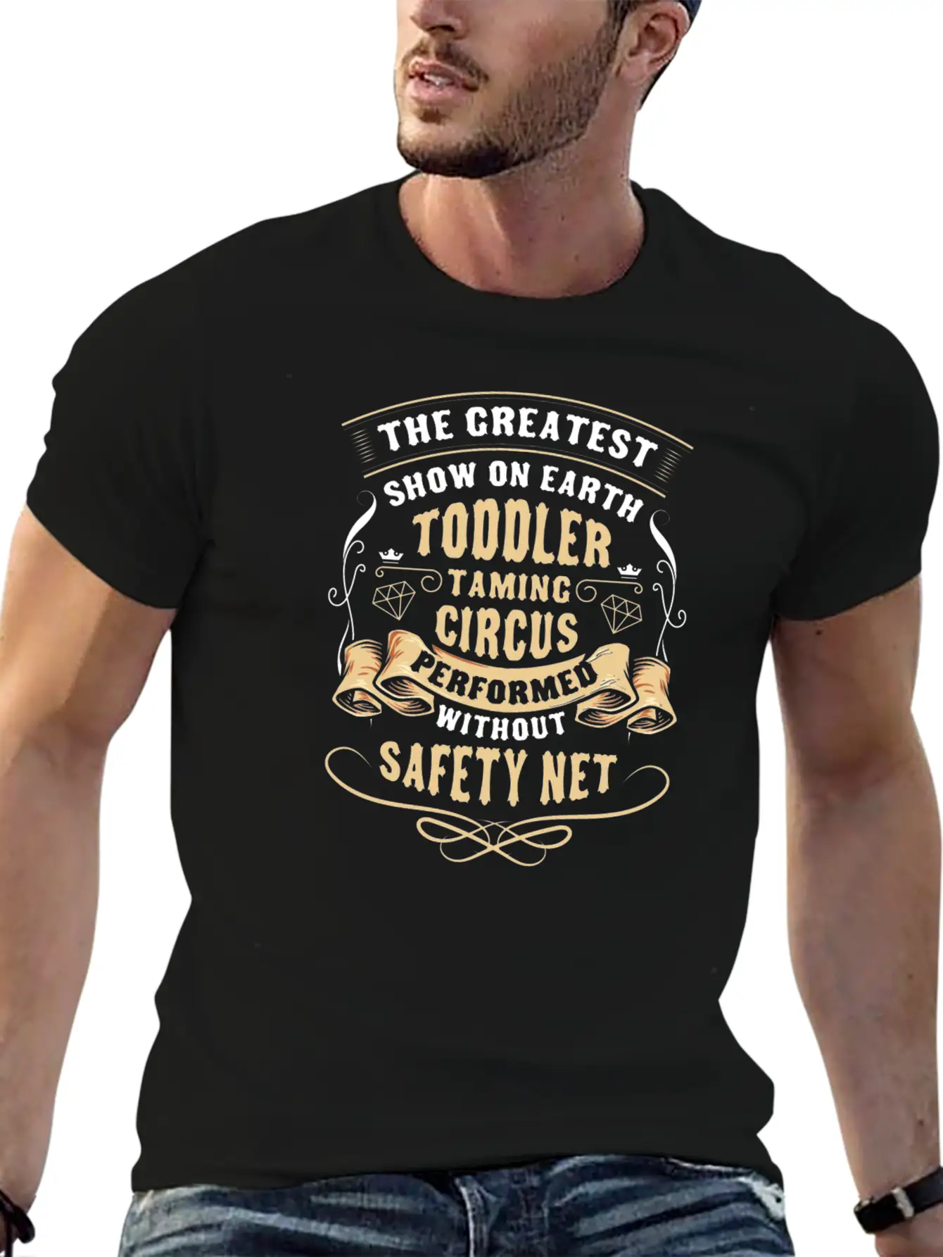 Circus Vintage Tamer Athlete Timeless Short Sleeve Tee – Comfy And Minimalist Design
