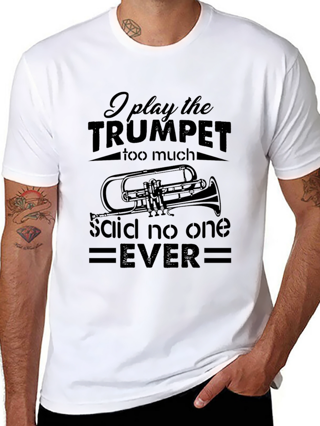 Trumpet Player T-Shirt - Funny Band Musician Tee