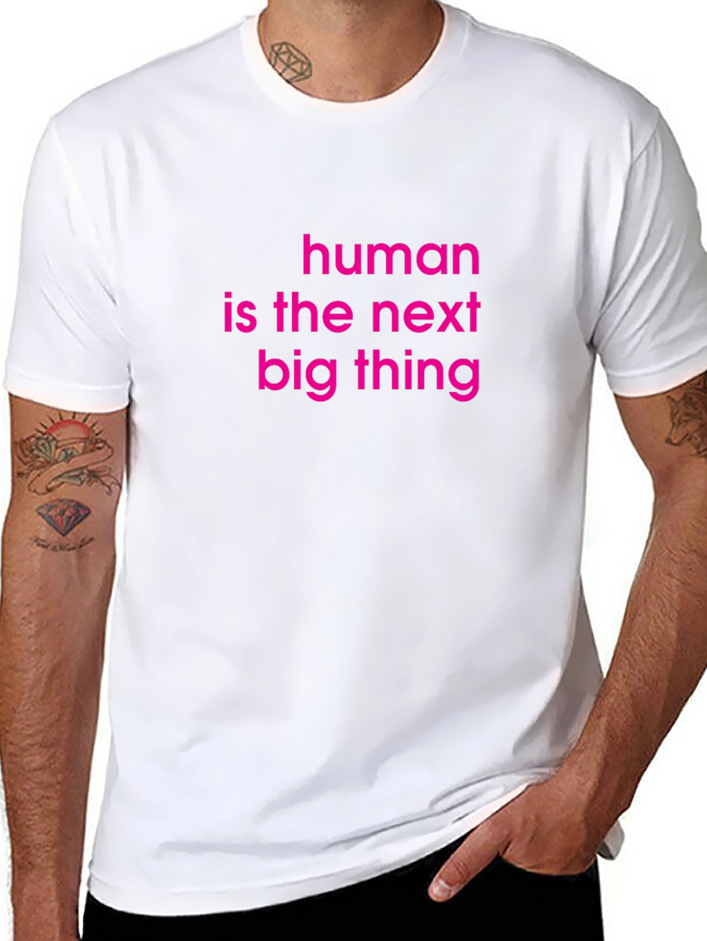 Human Is The Next Big Thing Graphic Tee
