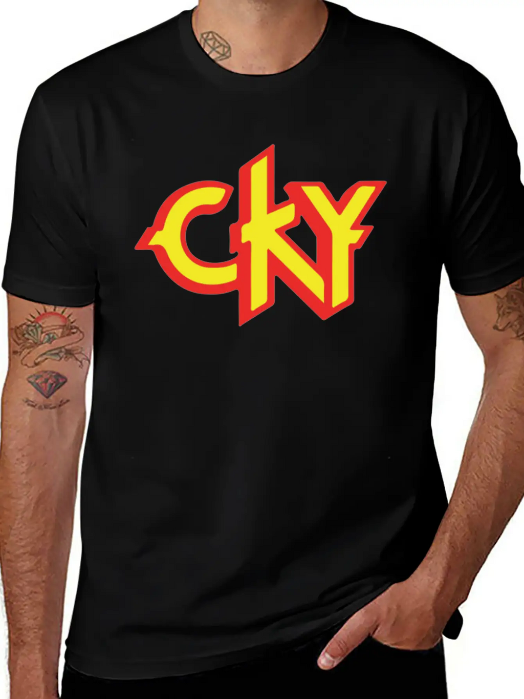 CKY Classic Logo Unisex Casual T-Shirt – Clean Design For Daily Comfort