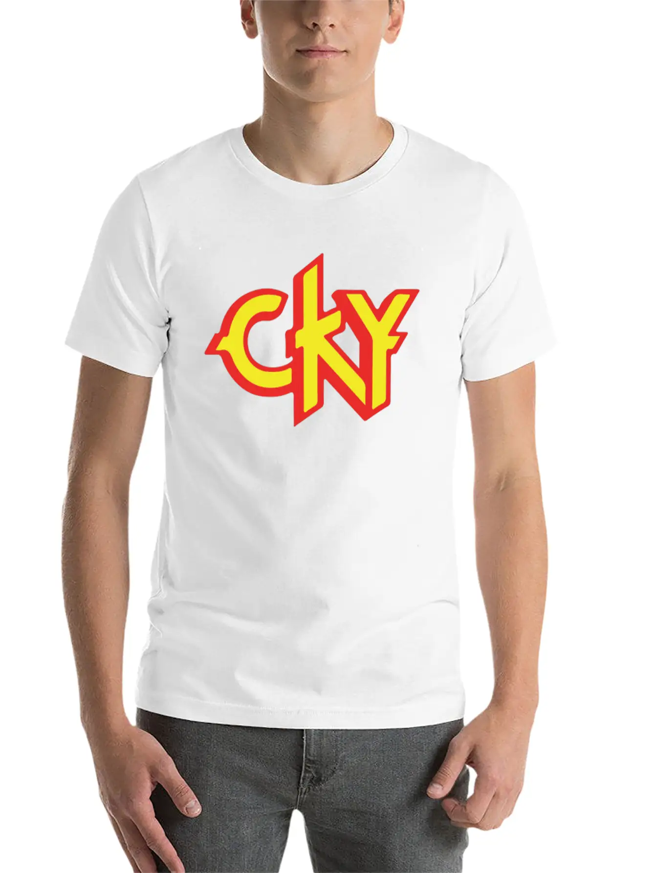 CKY Classic Logo Unisex Casual T-Shirt – Clean Design For Daily Comfort