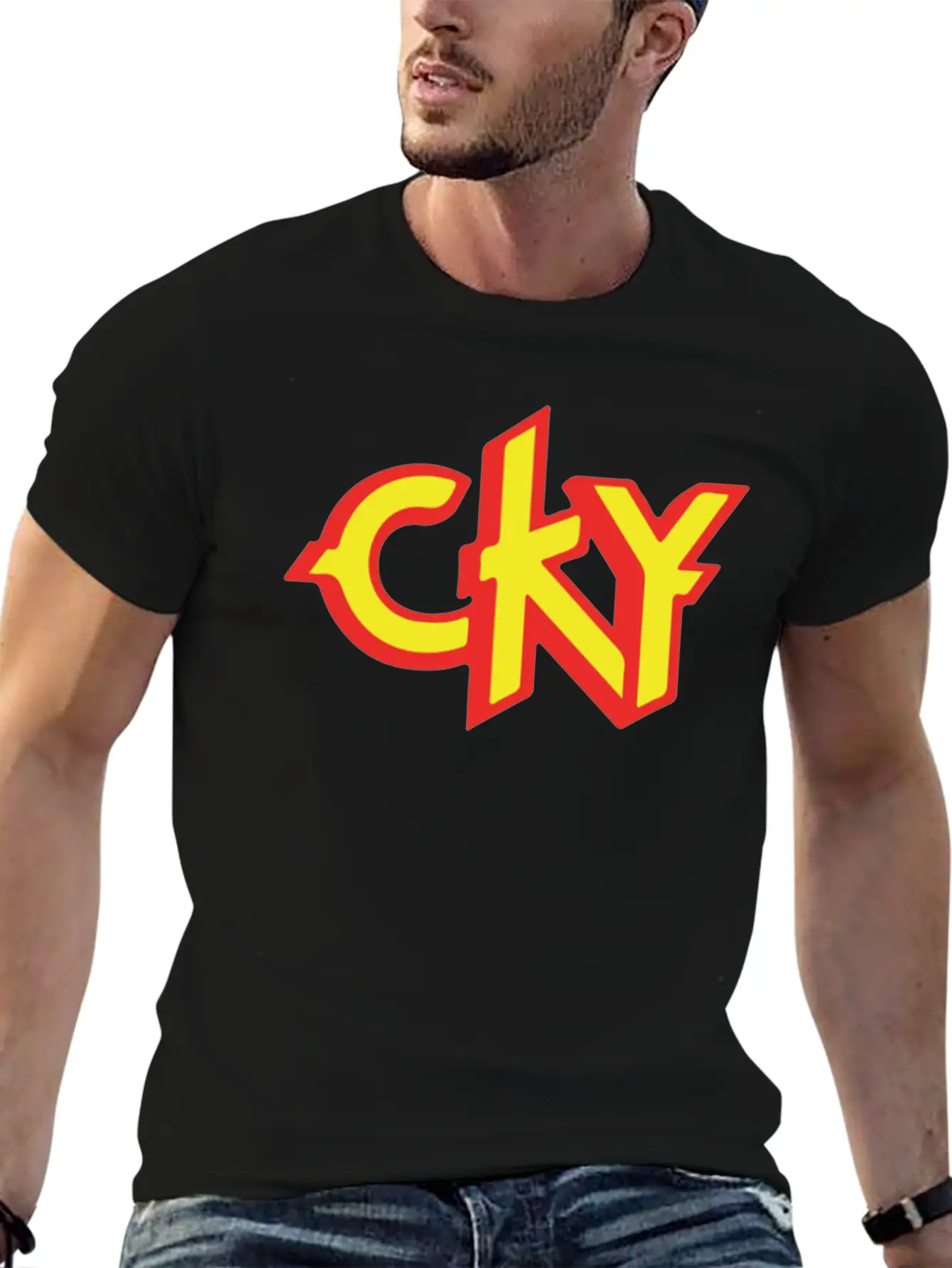CKY Classic Logo Unisex Casual T-Shirt – Clean Design For Daily Comfort